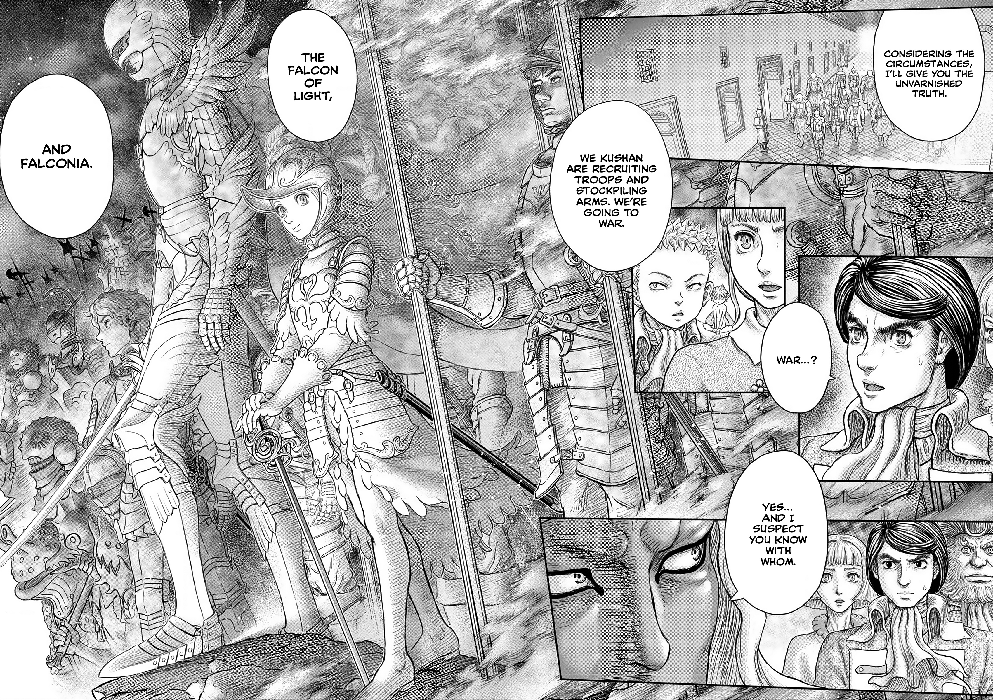 Berserk - Chapter 376: Sea's Quivering Surface And Calamitous War's Shadow