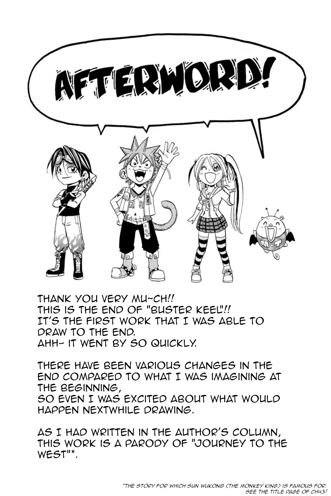 Buster Keel! - Chapter 47: We Are Busterkeel! [End]