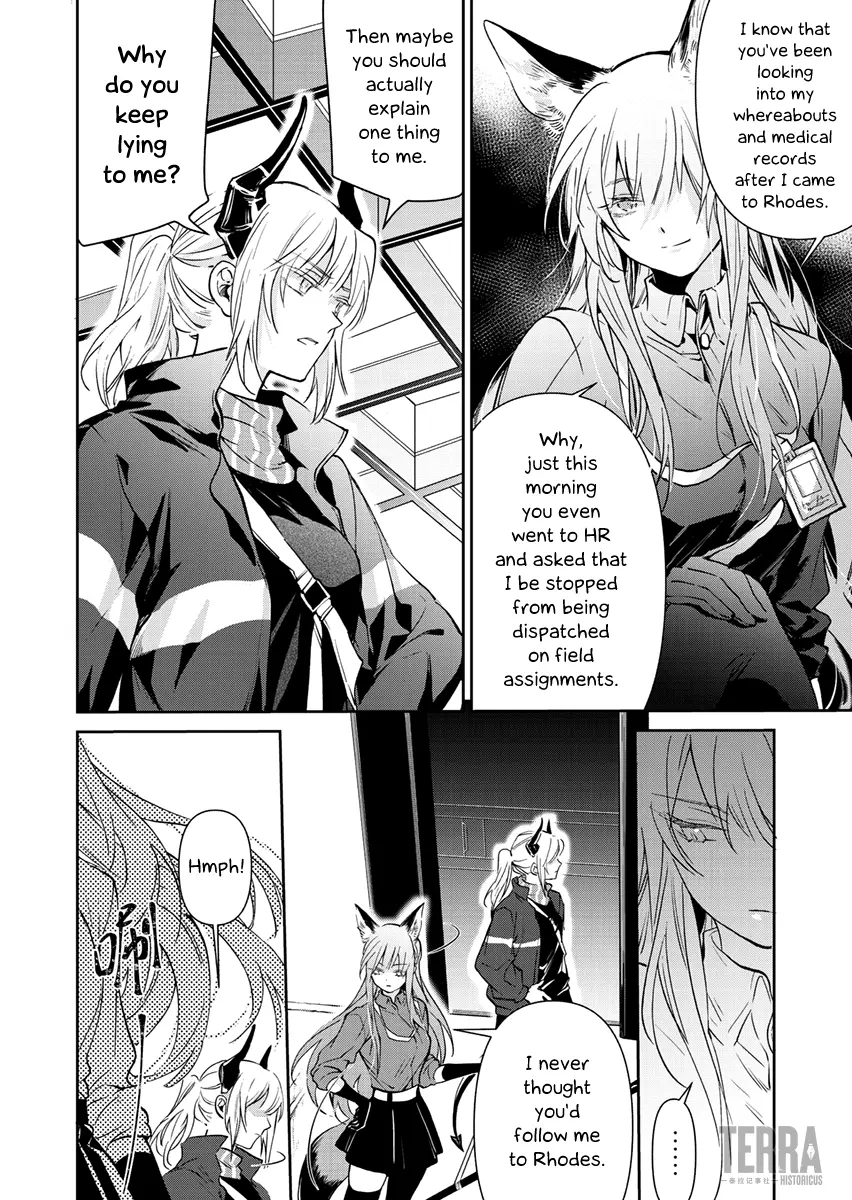 Arknights: Rhodes Island's Records Of Originium - Blacksteel - Vol.1 Chapter 2: Jessica