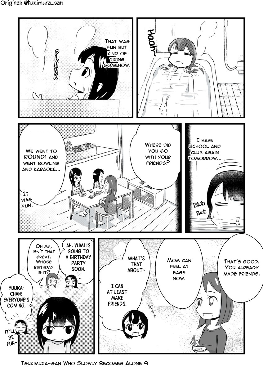 Tsukimura-San Wa Hitori Ga Ii - Chapter 34: Tsukimura-San Who Slowly Becomes Alone 9