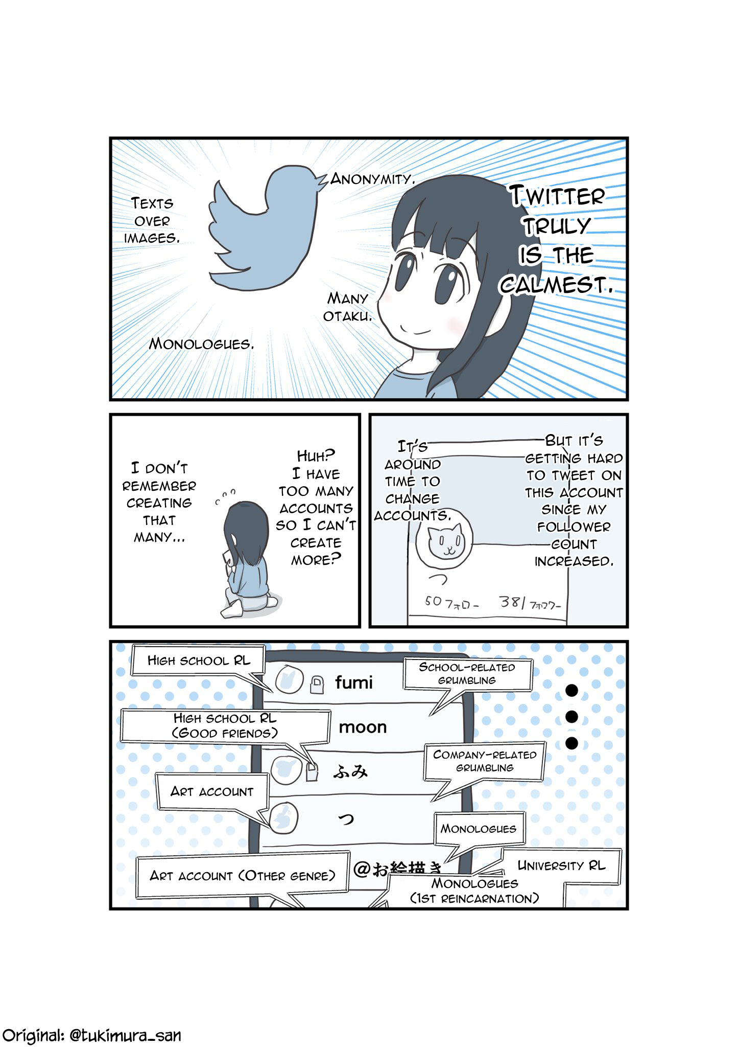 Tsukimura-San Wa Hitori Ga Ii - Chapter 24: Twitter Is The Calmest