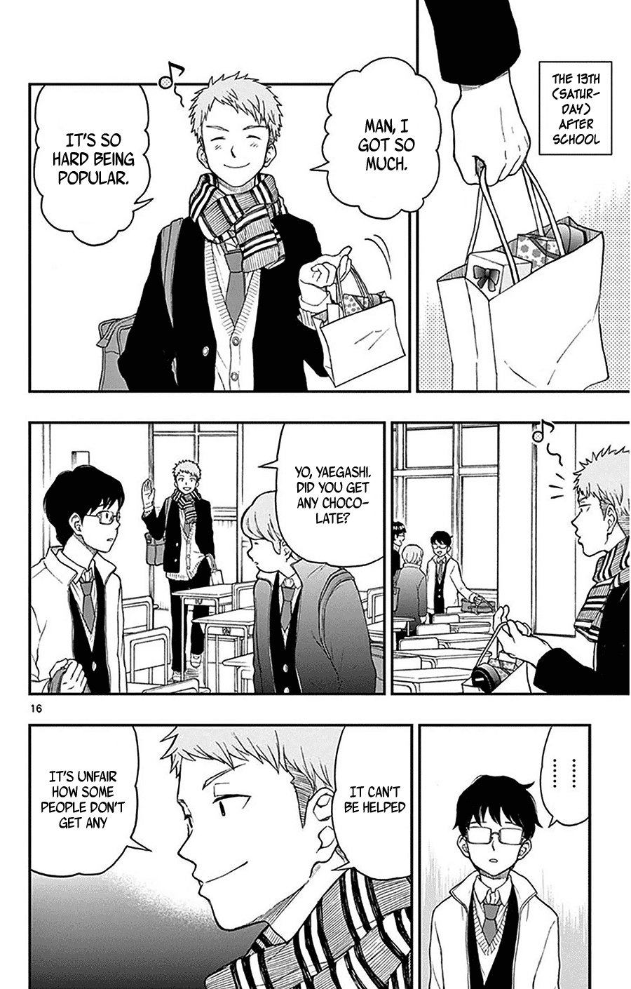 Yugami-Kun Ni Wa Tomodachi Ga Inai - Vol.9 Chapter 45: Yugami-Kun And Valentine's