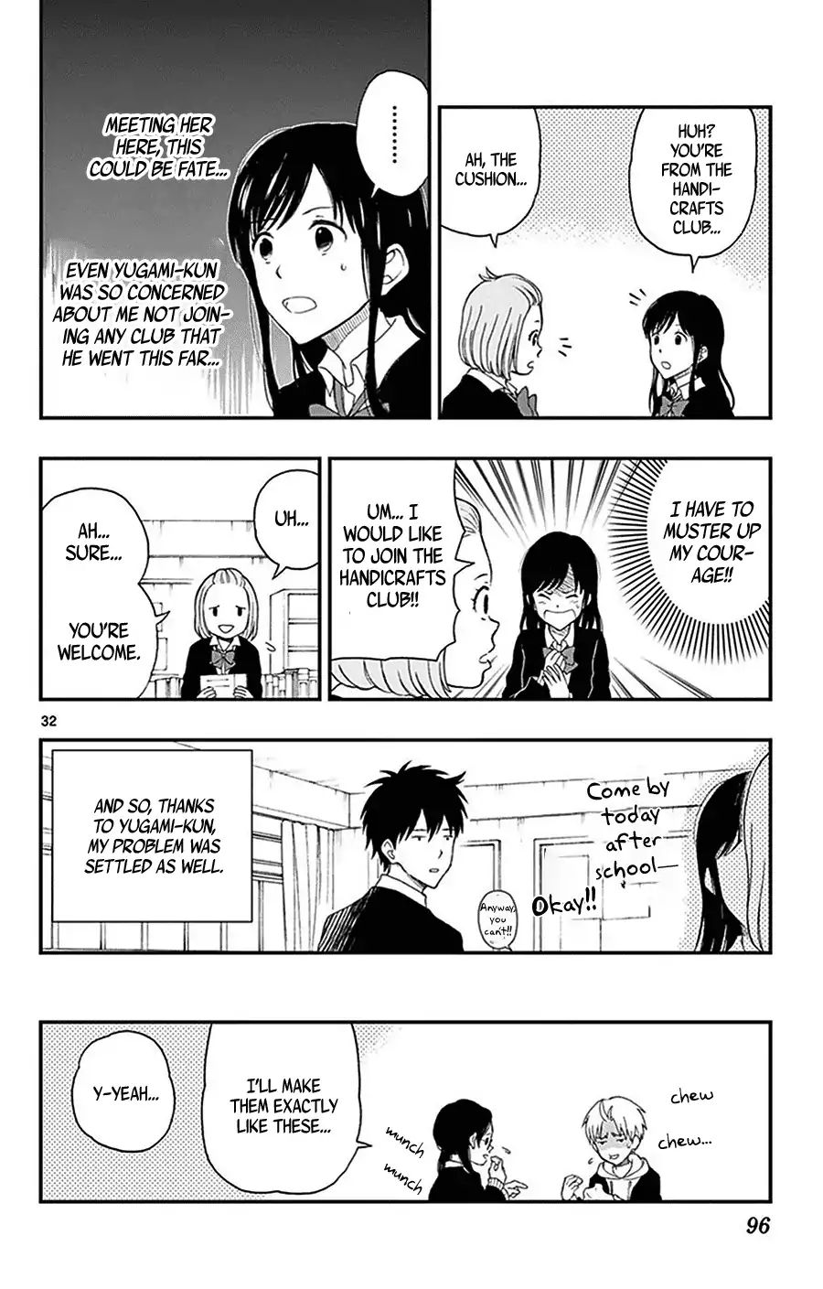 Yugami-Kun Ni Wa Tomodachi Ga Inai - Vol.6 Chapter 29: Yugami-Kun's Been Thinking