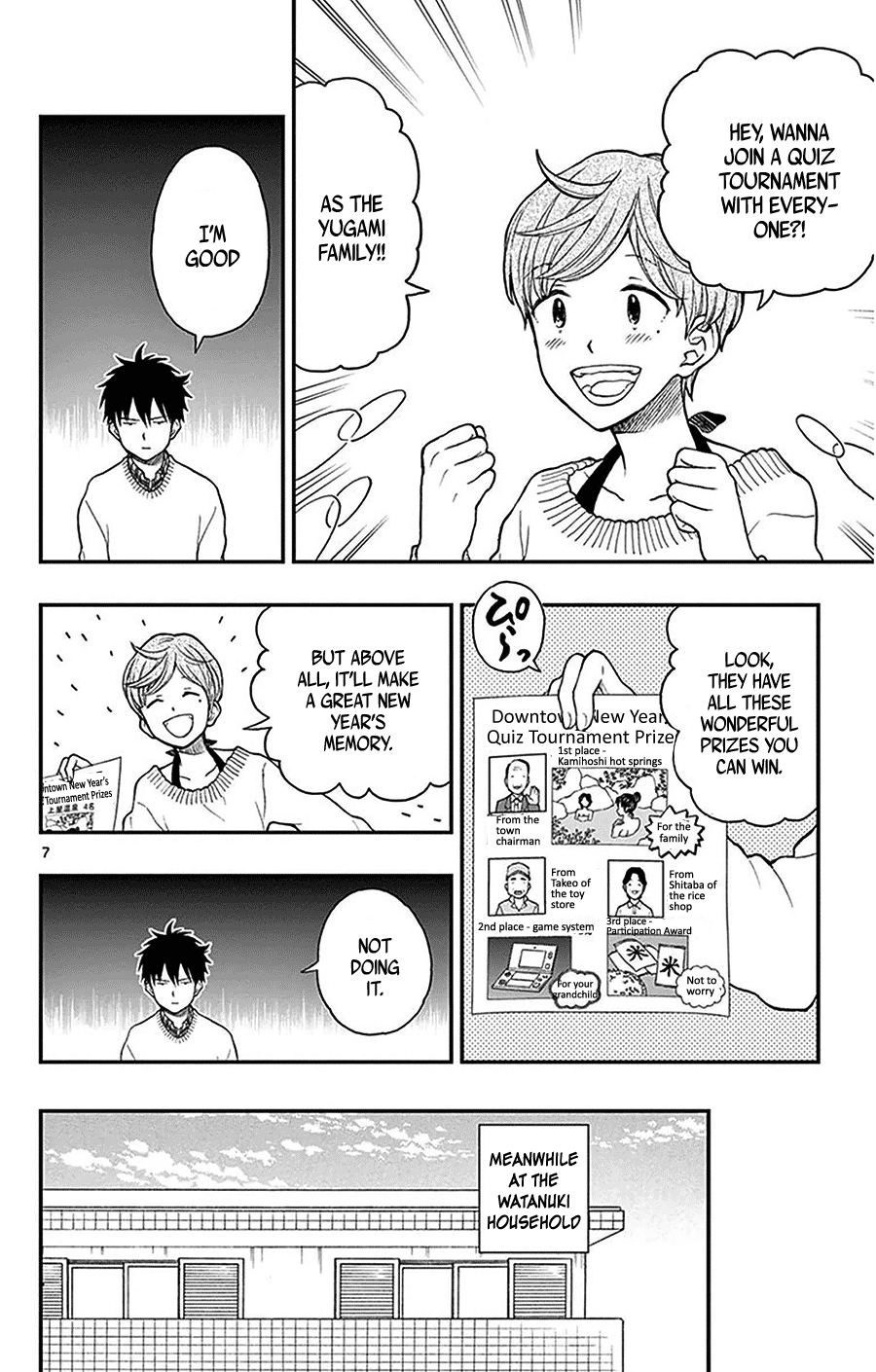 Yugami-Kun Ni Wa Tomodachi Ga Inai - Vol.9 Chapter 43: Yugami-Kun's Time Spent With Relatives