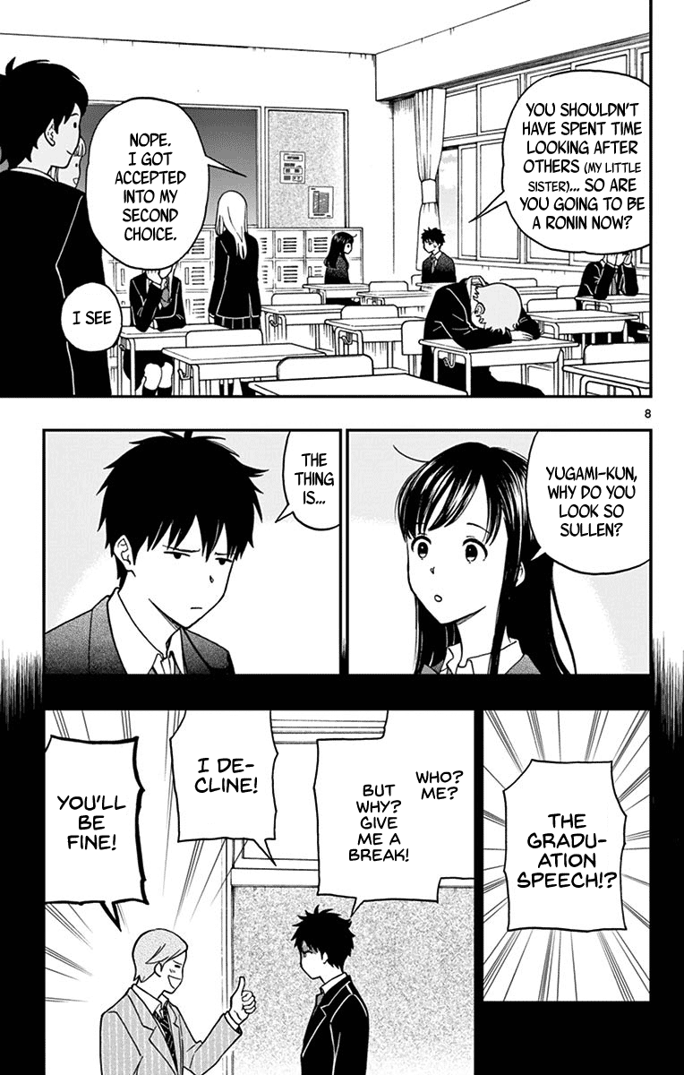 Yugami-Kun Ni Wa Tomodachi Ga Inai - Vol.16 Chapter 80: Yugami-Kun Graduates