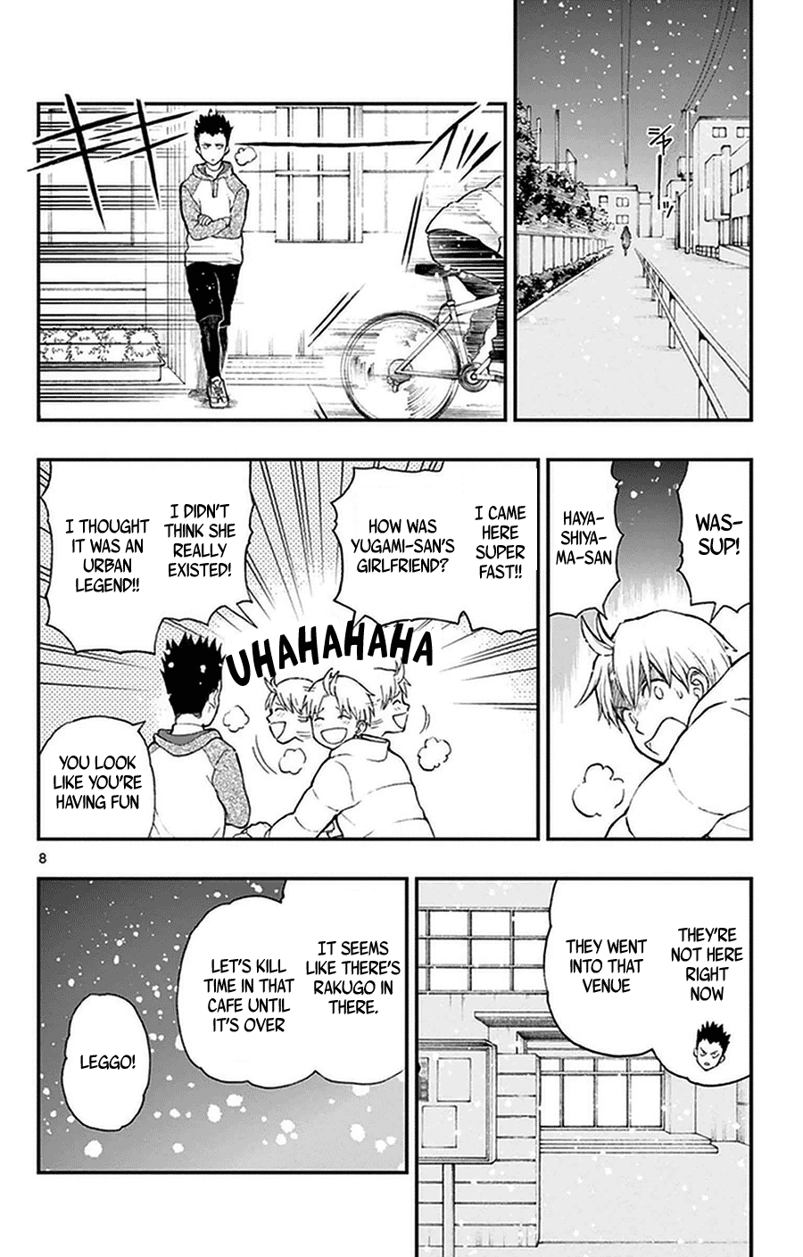 Yugami-Kun Ni Wa Tomodachi Ga Inai - Vol.8 Chapter 39: Hayashiyama-Kun Is Unlucky?