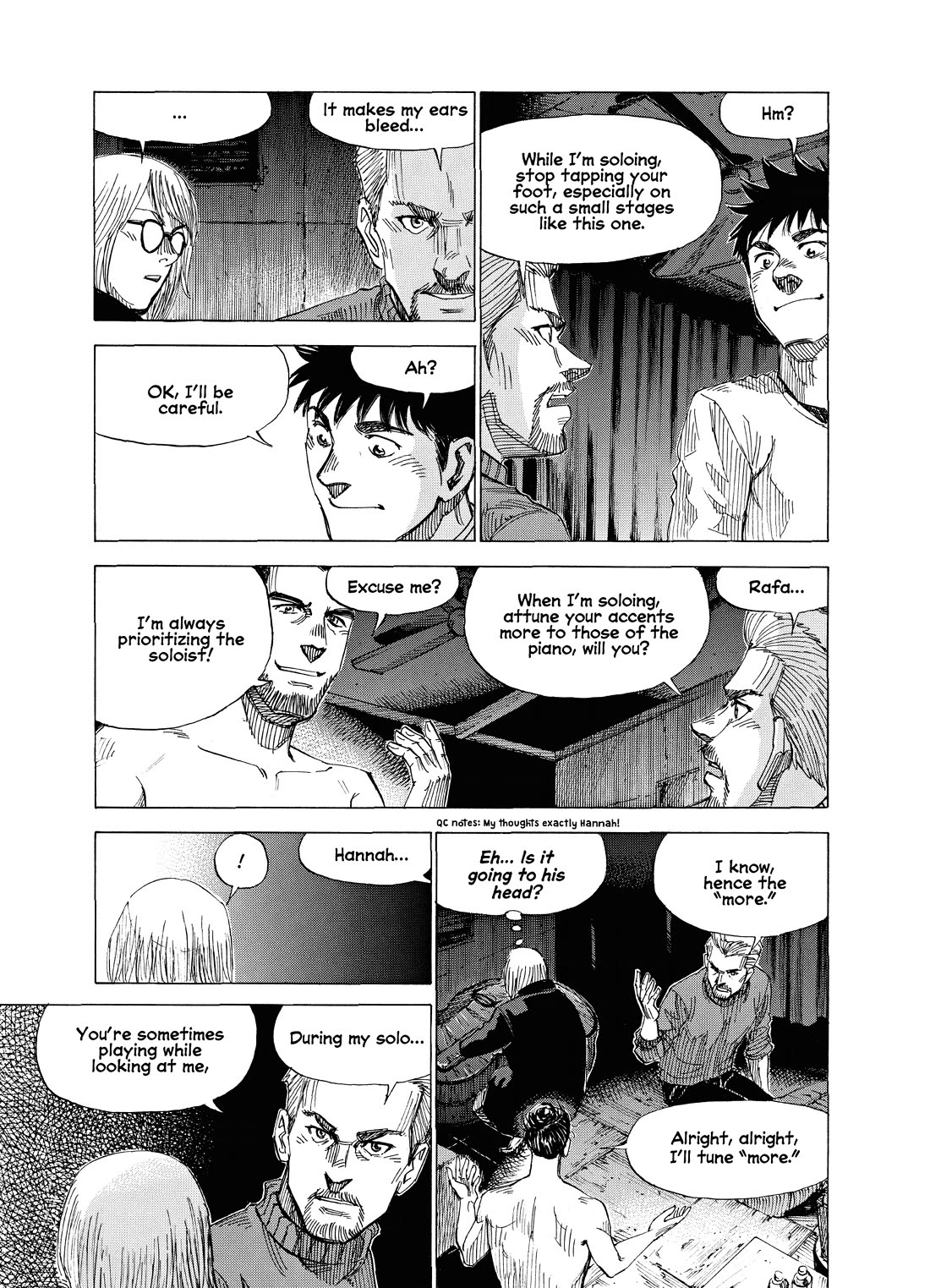 Blue Giant Supreme - Chapter 44: Don't Worry About Me