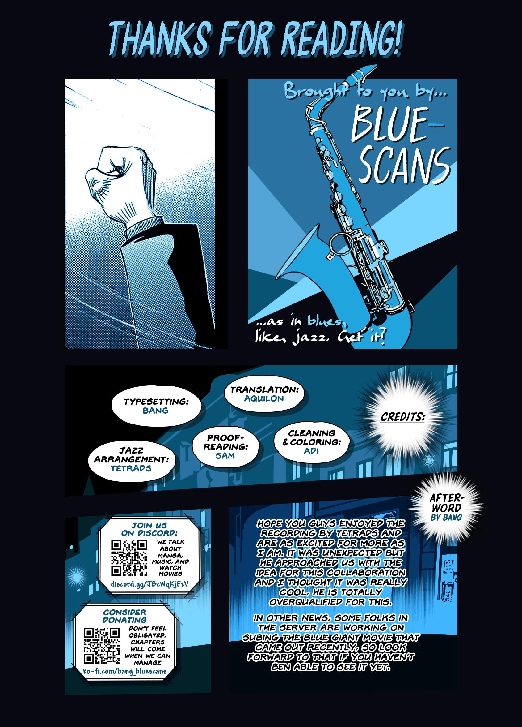 Blue Giant Supreme - Vol.4 Chapter 31: Message Of Hope