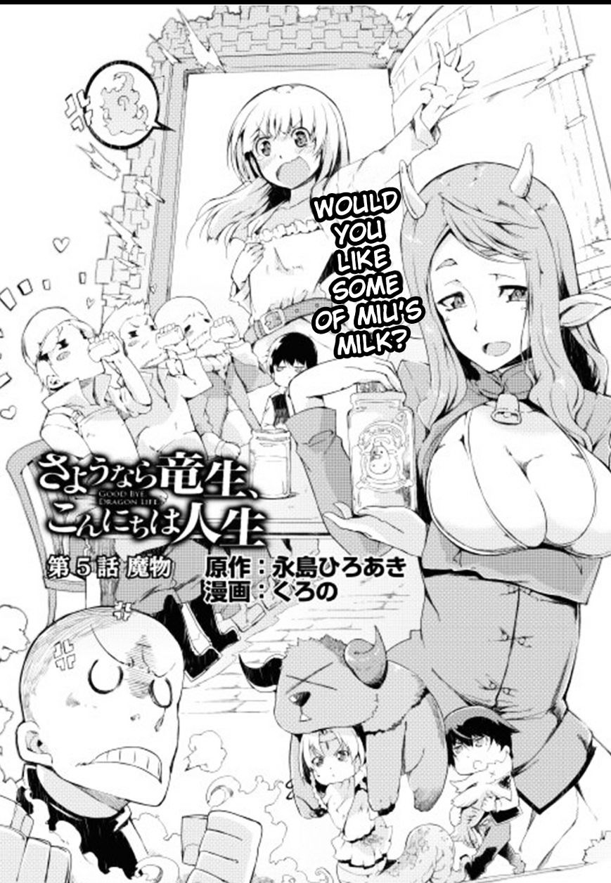 Sayounara Ryuusei, Konnichiwa Jinsei - Chapter 6 : Monster