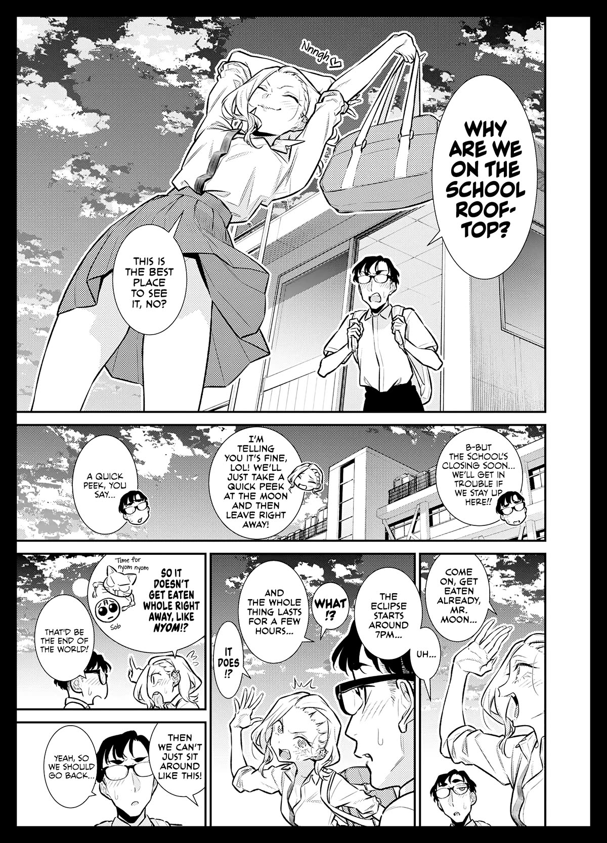 Yancha Gal No Anjou-San - Chapter 163: Anjou-San Wants To See A Beautiful Moon