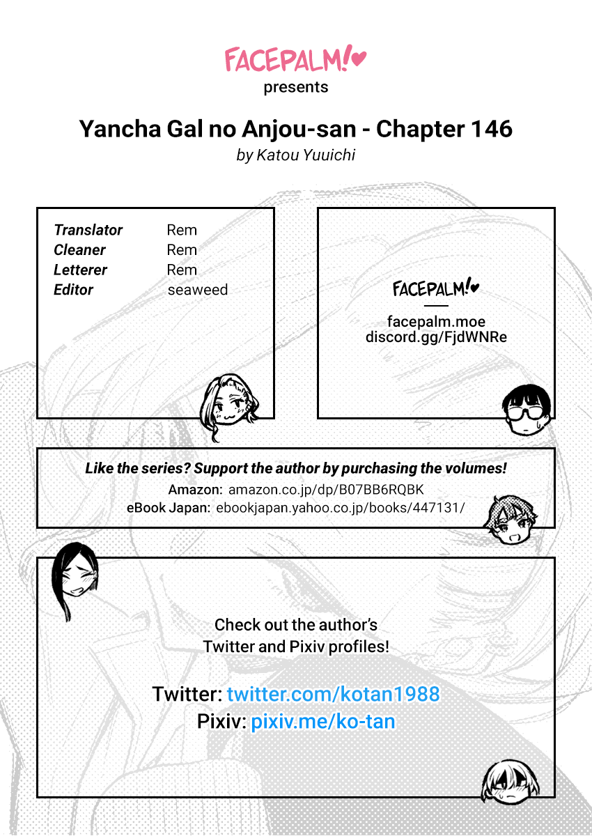 Yancha Gal No Anjou-San - Chapter 146: Anjou-San Wants To Do Everything