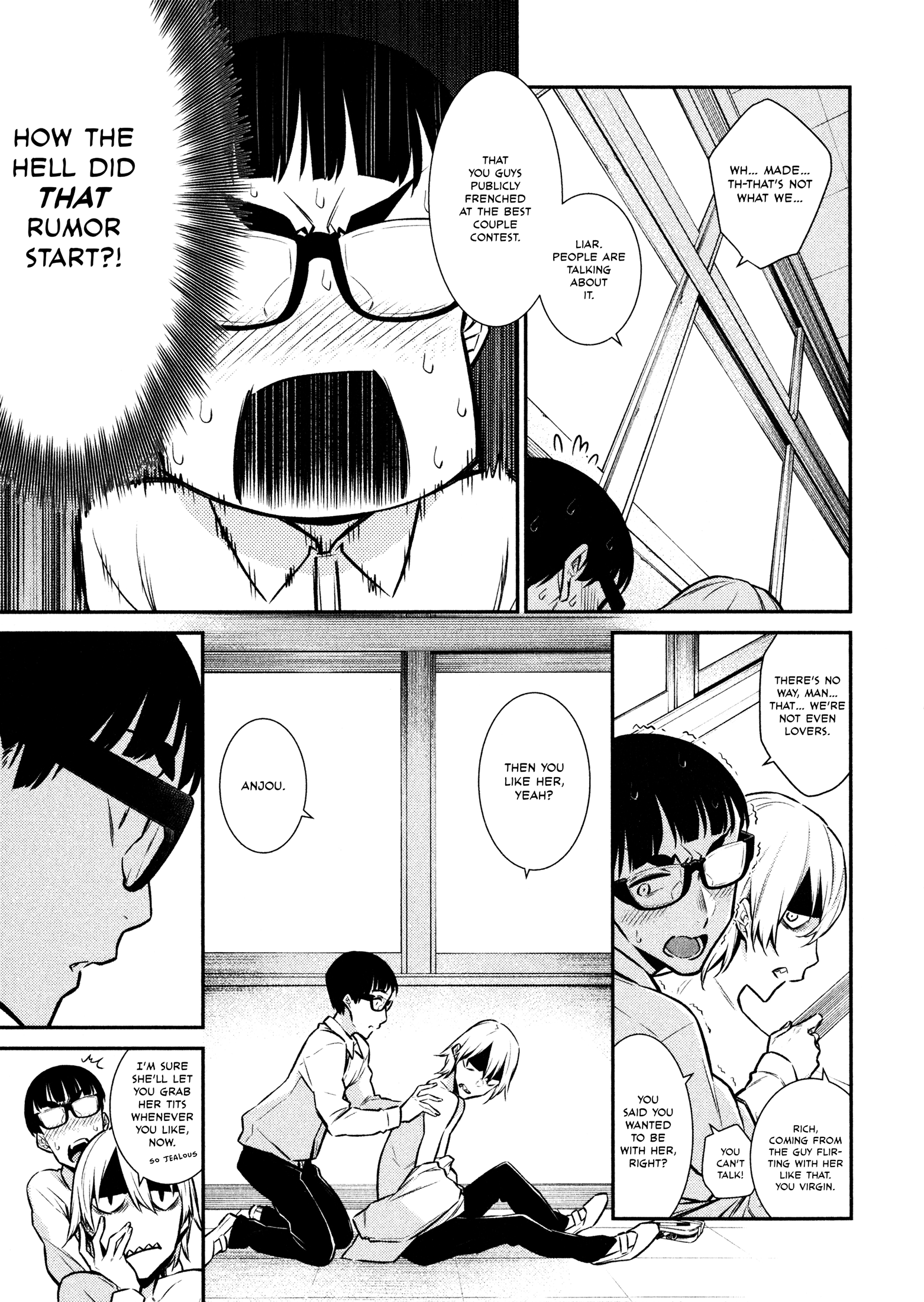 Yancha Gal No Anjou-San - Chapter 40: A Slightly Upset Anjou-San