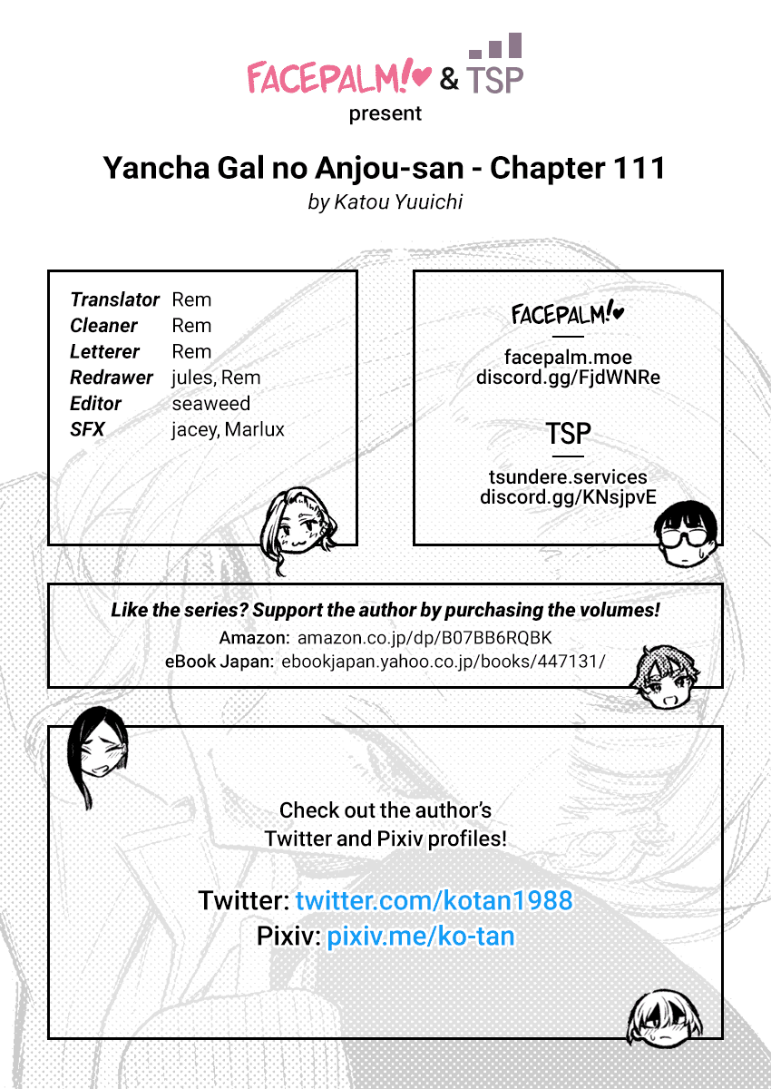 Yancha Gal No Anjou-San - Chapter 111: Anjou-San Wants To Surprise Seto