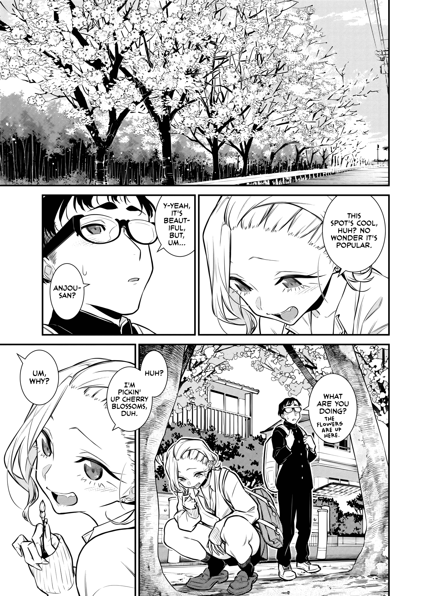 Yancha Gal No Anjou-San - Chapter 112: Anjou-San Wants To Eat Cherry Blossoms