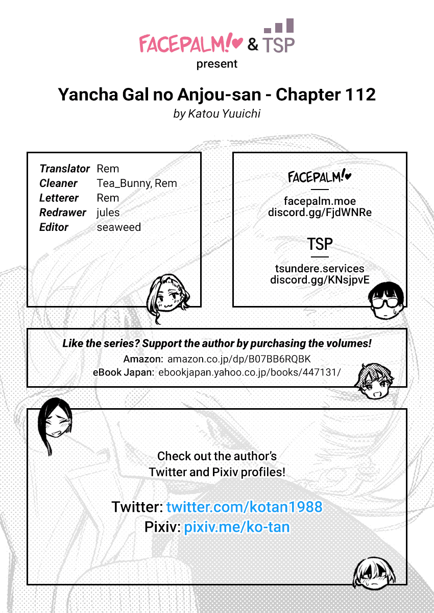 Yancha Gal No Anjou-San - Chapter 112: Anjou-San Wants To Eat Cherry Blossoms