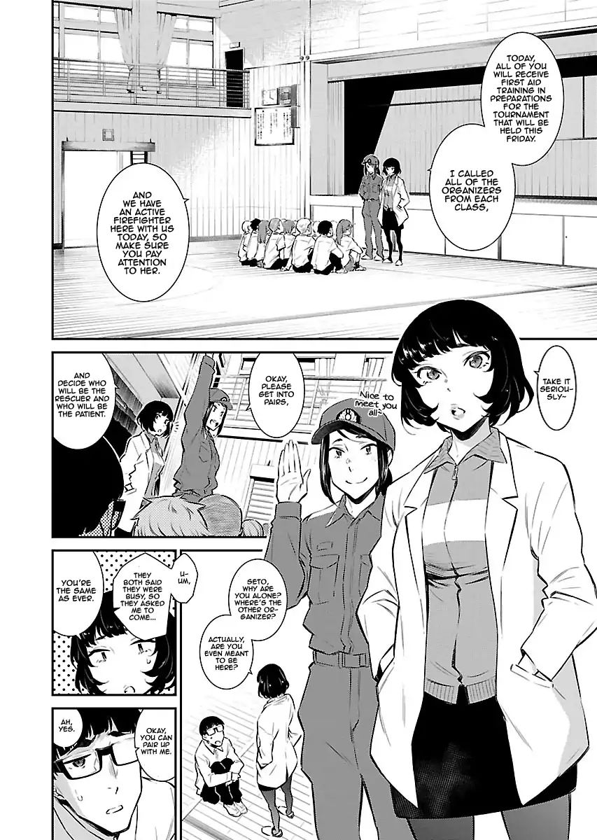 Yancha Gal No Anjou-San - Chapter 10: Anjou-San And First Aid Training