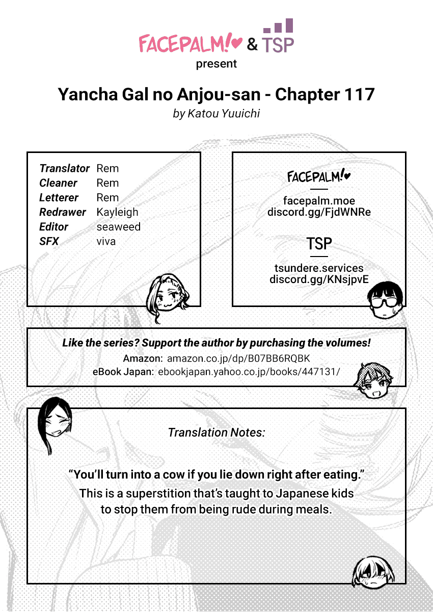 Yancha Gal No Anjou-San - Chapter 117: Inuyama-Kun Can't Believe It