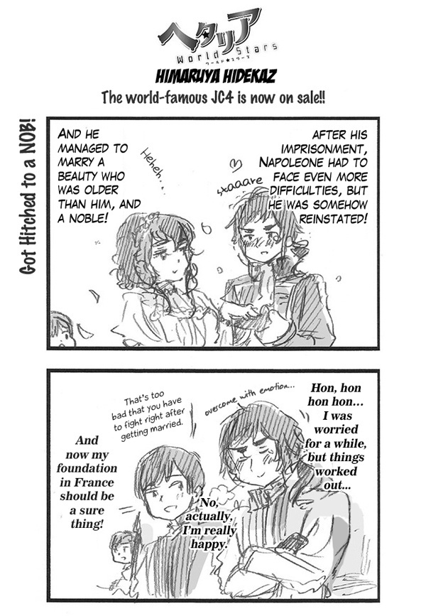 Hetalia World Stars - Chapter 321: Got Hitched To A Nob!