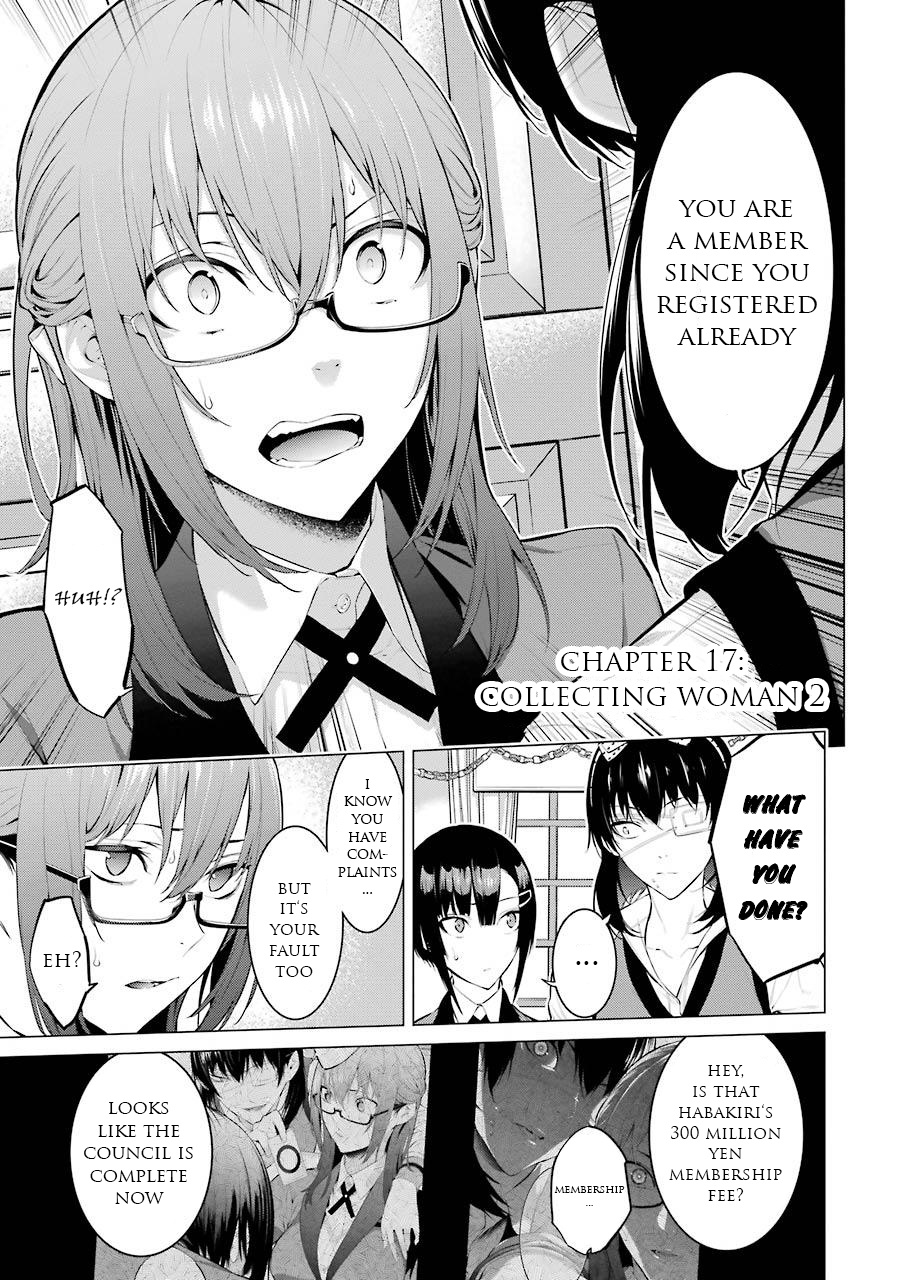 Kakegurui Midari - Vol.2 Chapter 17: Collecting Woman 2