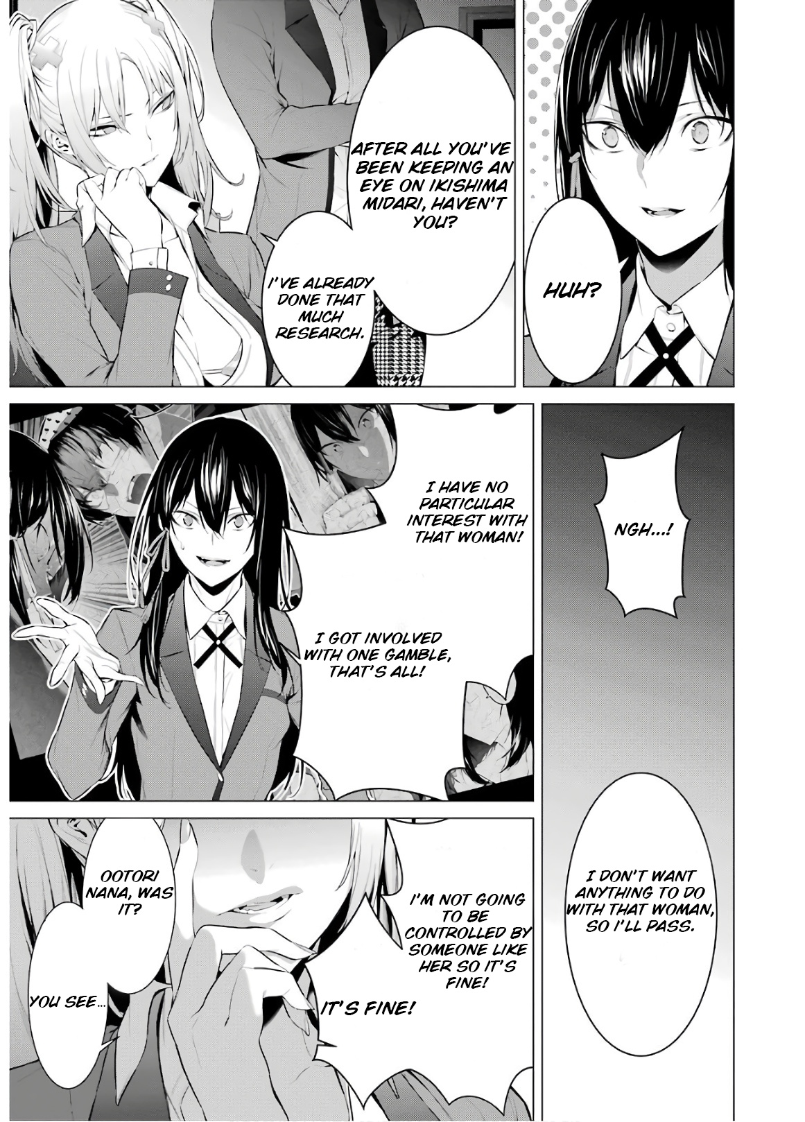 Kakegurui Midari - Vol.4 Chapter 43: Stagnate Feather, A Woman Called Ayame