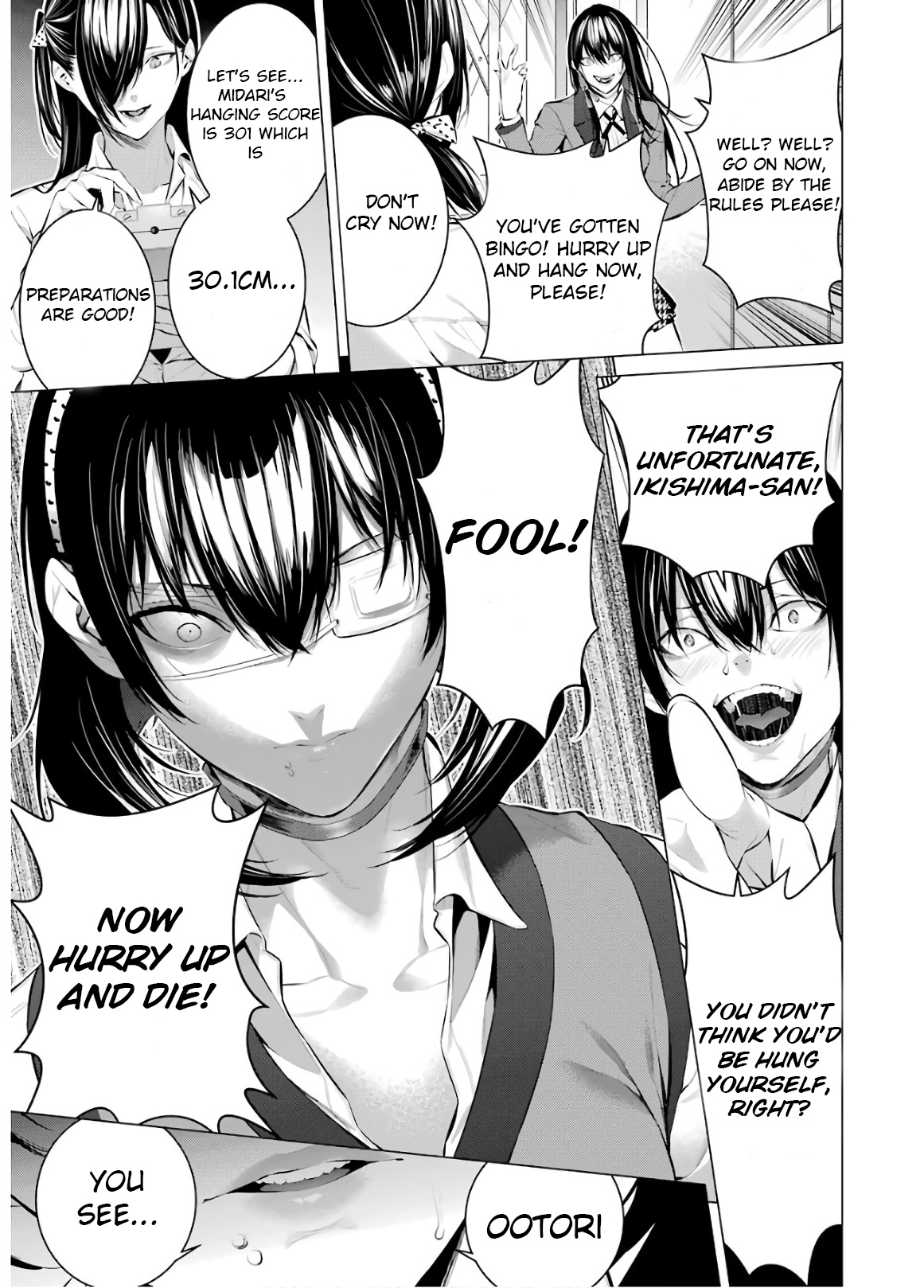 Kakegurui Midari - Vol.4 Chapter 50: A Woman Called Nureba Ayame 8