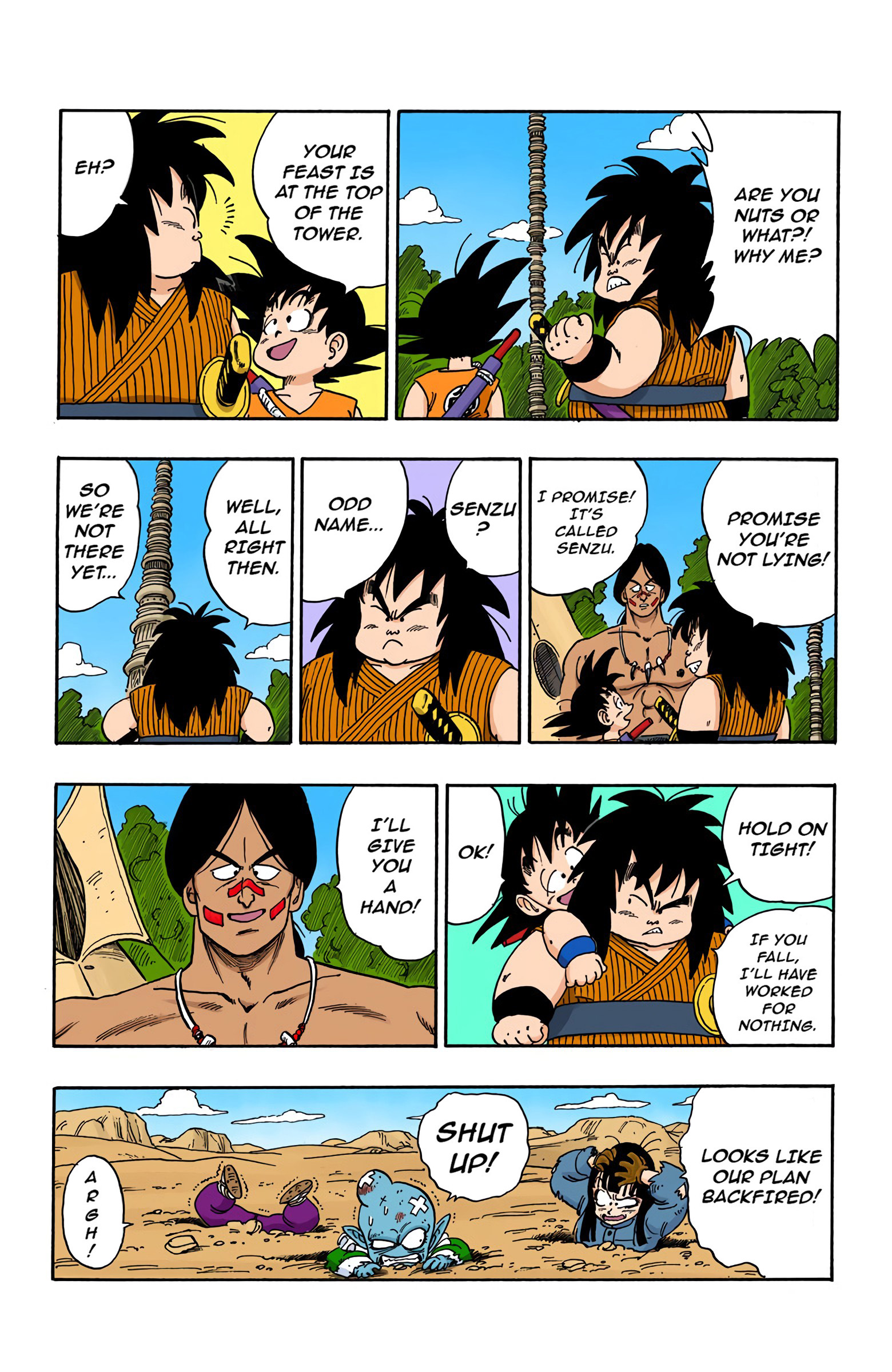 Dragon Ball - Full Color Edition - Vol.13 Chapter 148: Go Ask Karin!