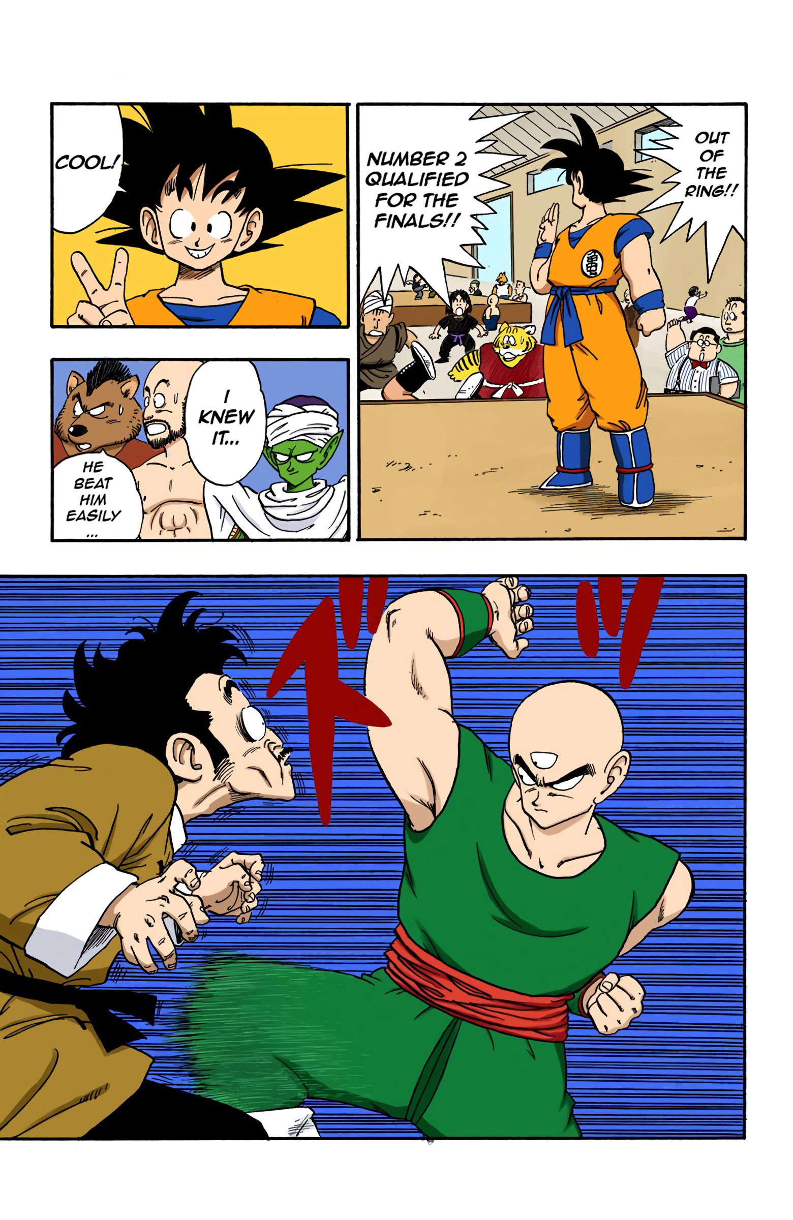 Dragon Ball - Full Color Edition - Vol.14 Chapter 168: The 8 Finalists