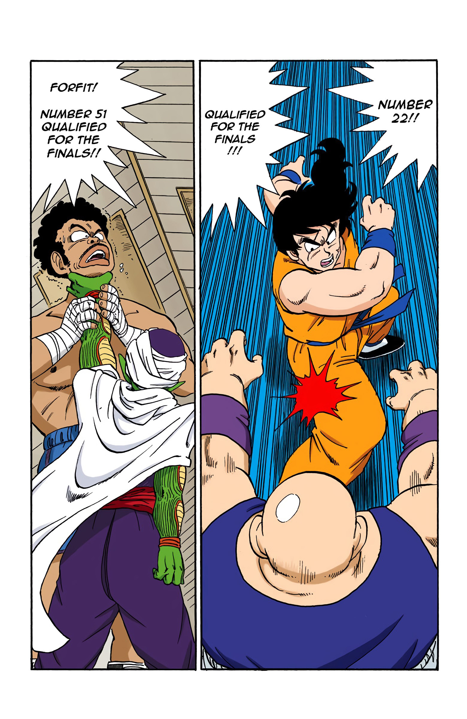 Dragon Ball - Full Color Edition - Vol.14 Chapter 168: The 8 Finalists