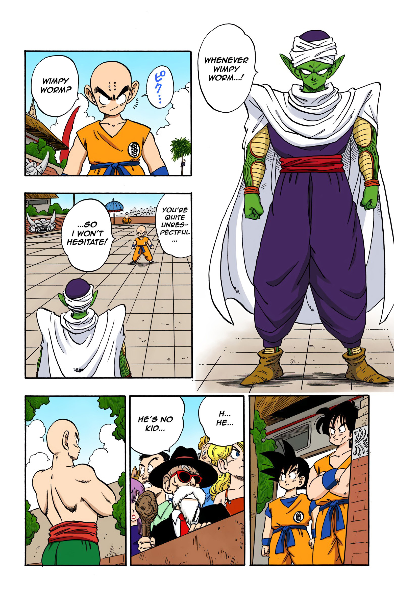 Dragon Ball - Full Color Edition - Vol.15 Chapter 172: Kuririn Vs. Demon Junior