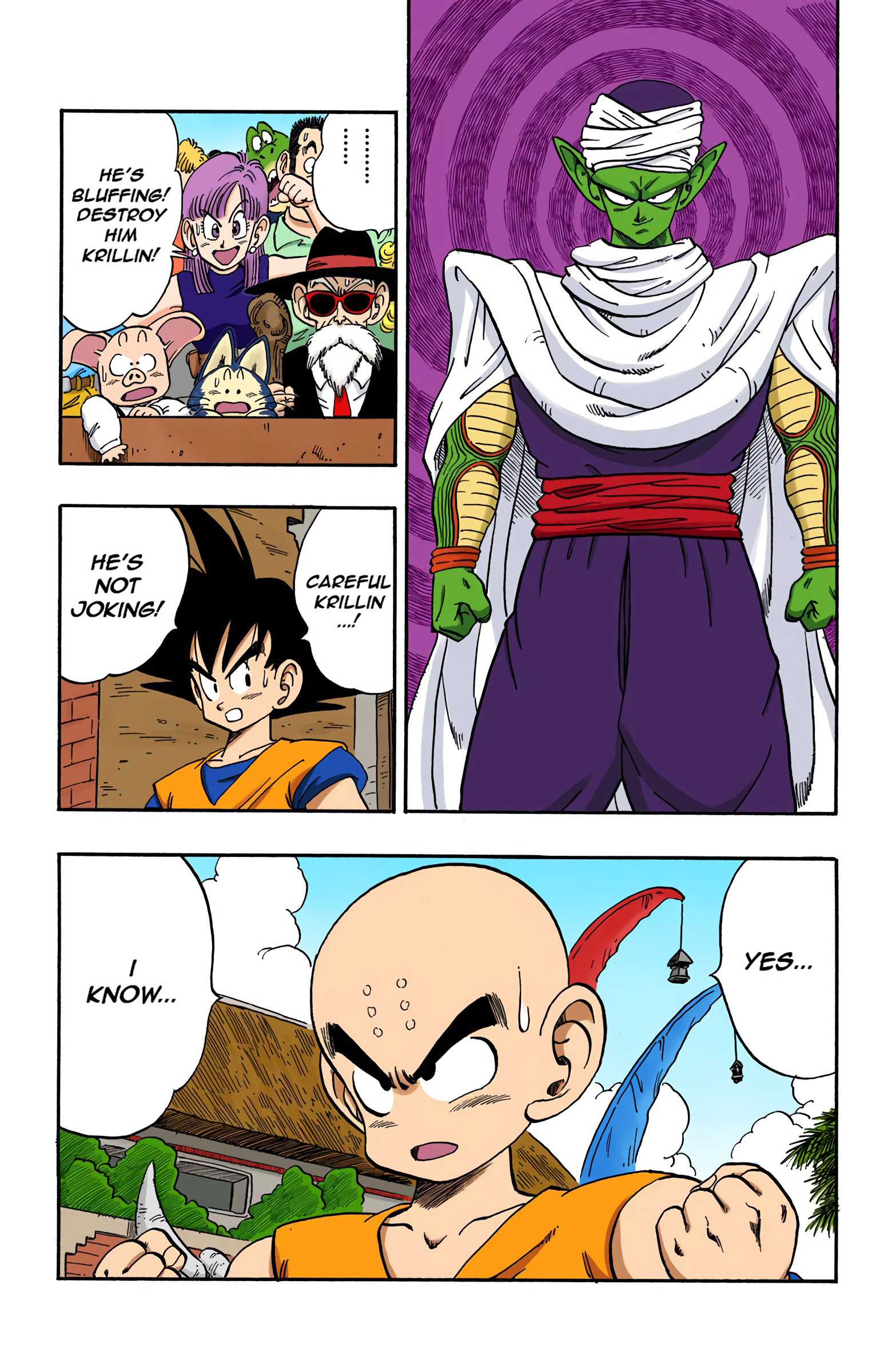 Dragon Ball - Full Color Edition - Vol.15 Chapter 172: Kuririn Vs. Demon Junior