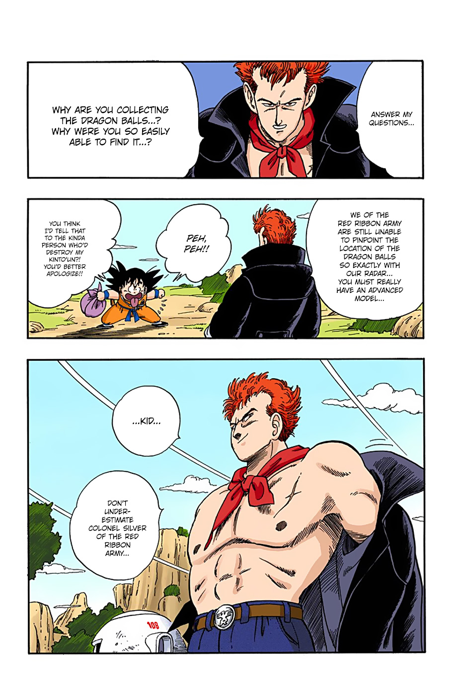 Dragon Ball - Full Color Edition - Vol.5 Chapter 55: Red Ribbon