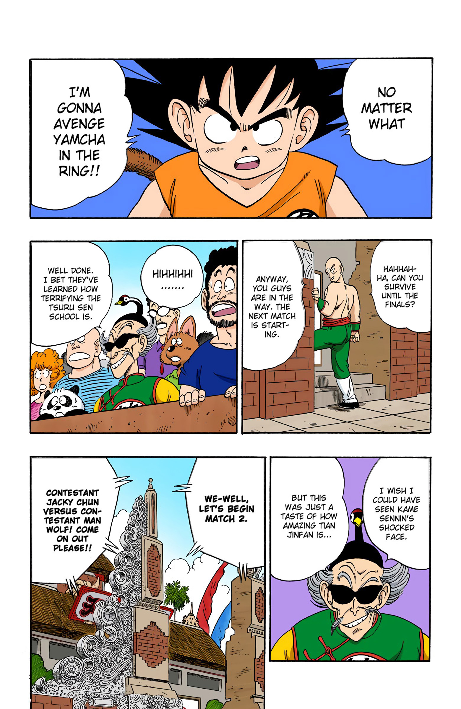 Dragon Ball - Full Color Edition - Vol.10 Chapter 118: The Cruelty Of Tien