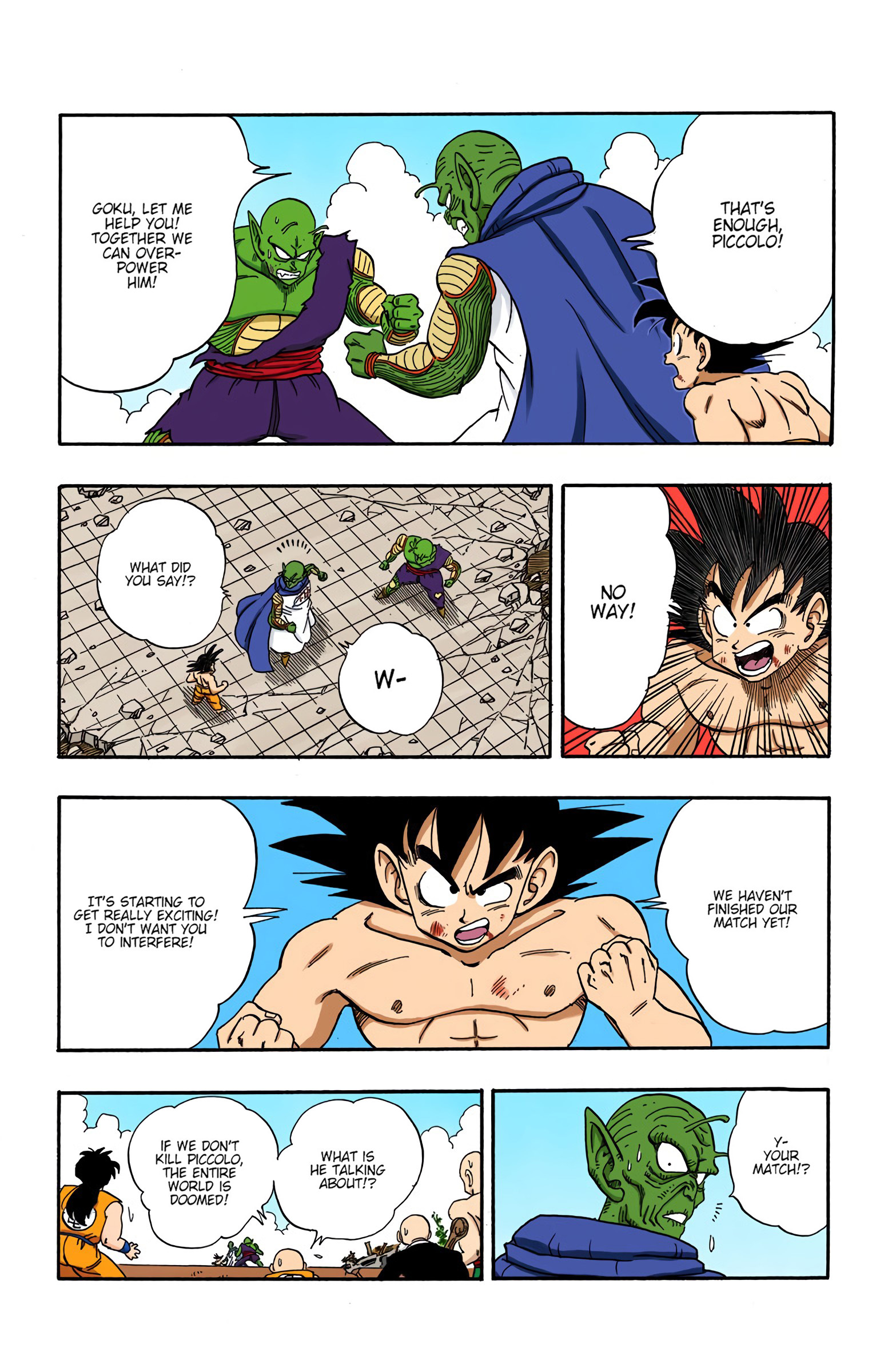 Dragon Ball - Full Color Edition - Vol.16 Chapter 188: Goku's Fight