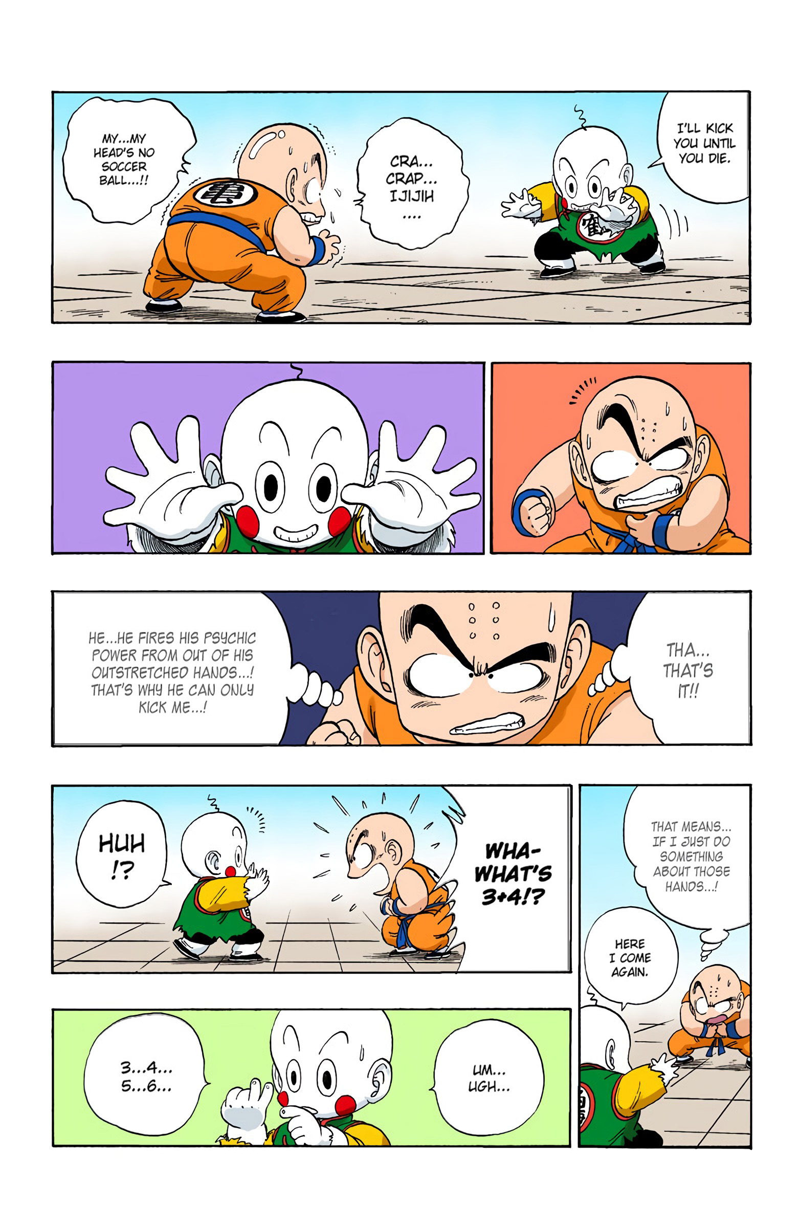 Dragon Ball - Full Color Edition - Vol.10 Chapter 121: Kuririn's Master Plan