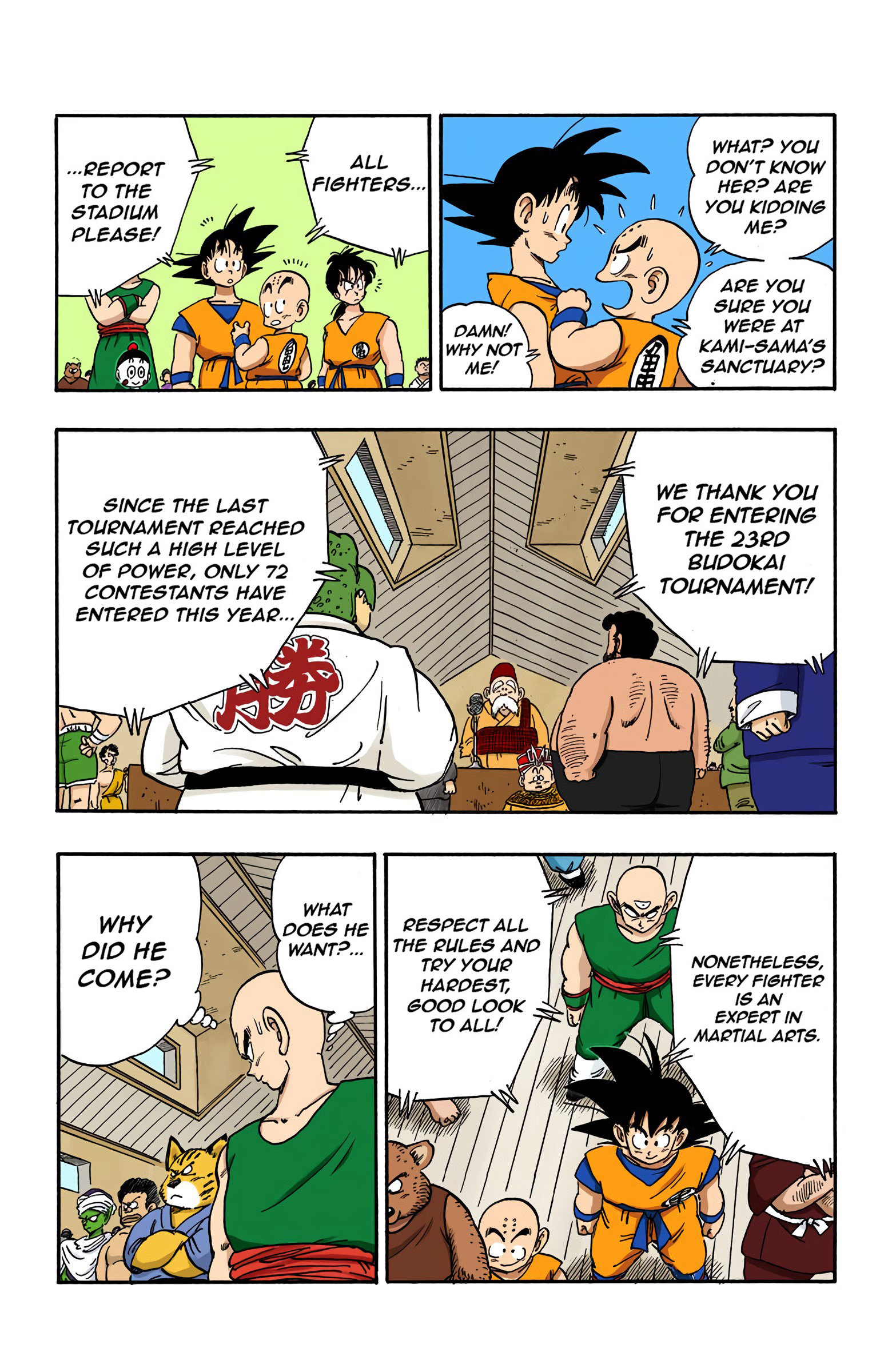 Dragon Ball - Full Color Edition - Vol.14 Chapter 167: New Challengers