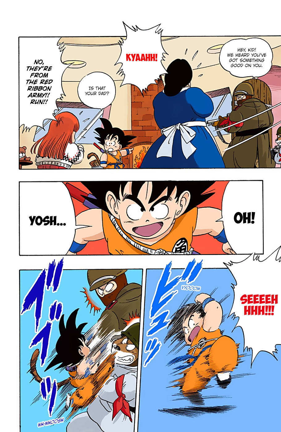 Dragon Ball - Full Color Edition - Vol.5 Chapter 57: Assault On Muscle Tower!!