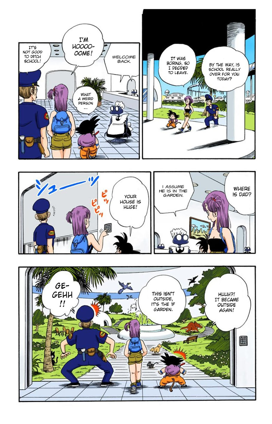 Dragon Ball - Full Color Edition - Vol.6 Chapter 69: Bulma And Goku, Part Two