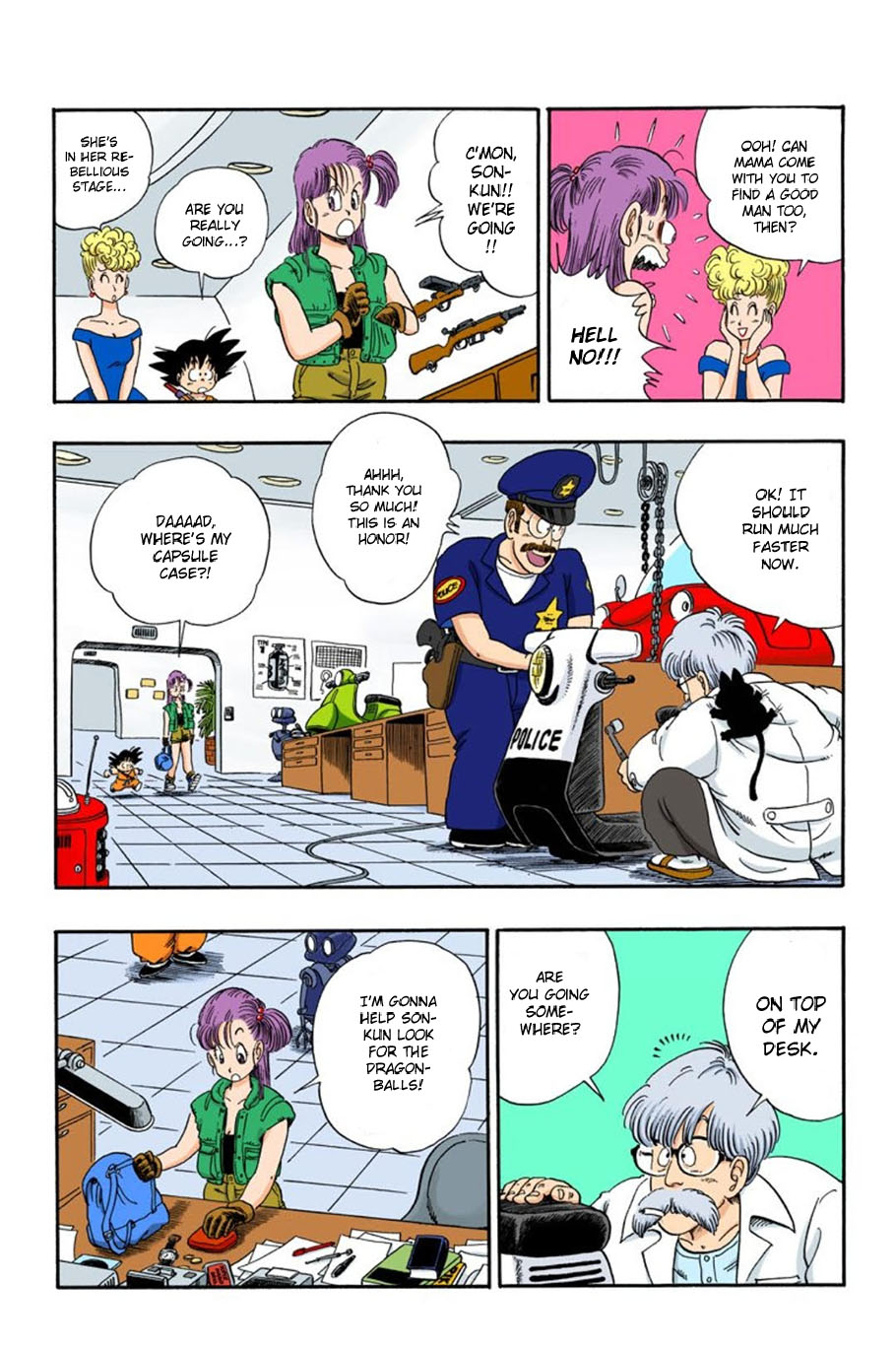 Dragon Ball - Full Color Edition - Vol.6 Chapter 69: Bulma And Goku, Part Two