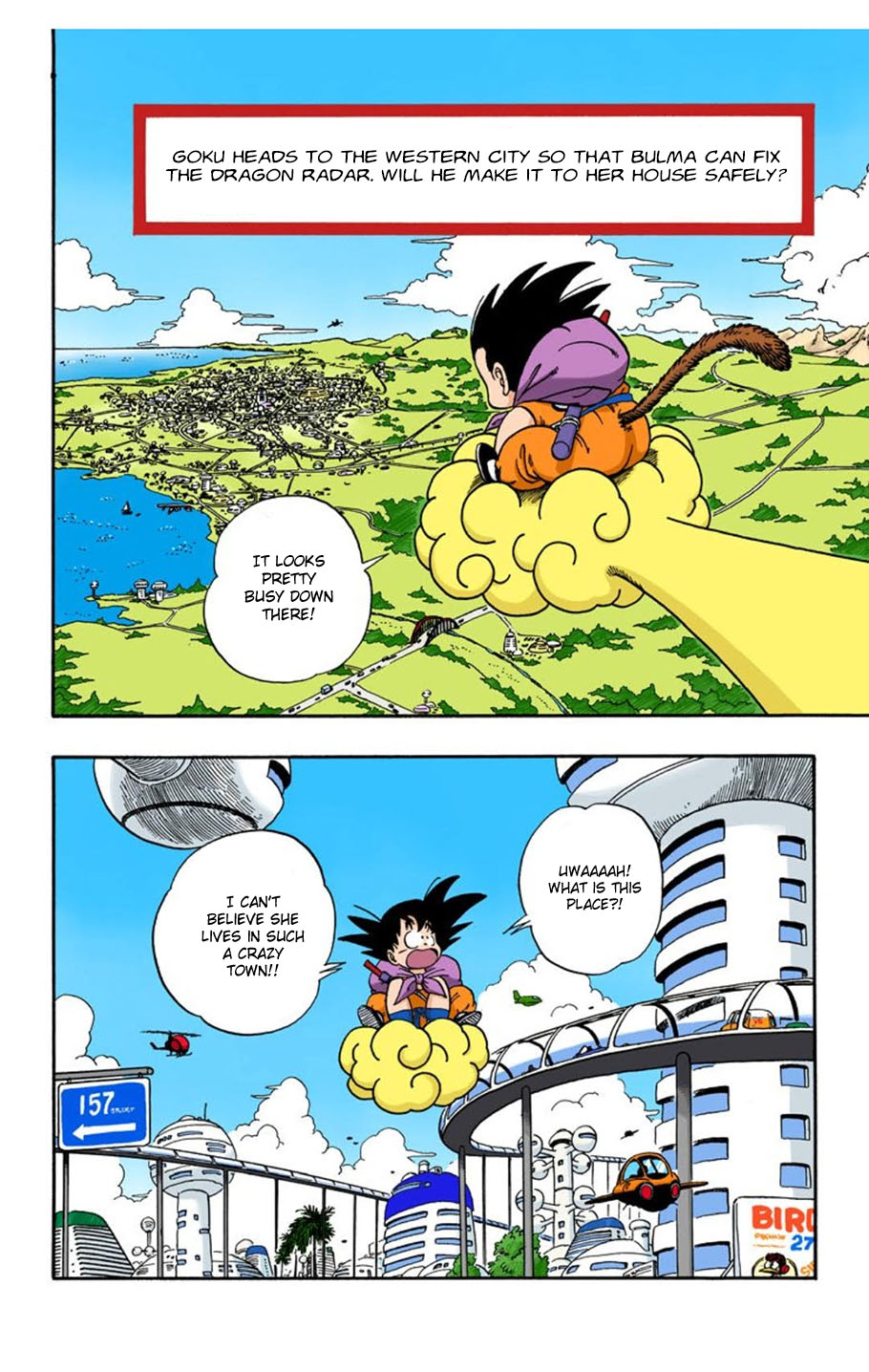 Dragon Ball - Full Color Edition - Vol.6 Chapter 68: Bulma's House In West City