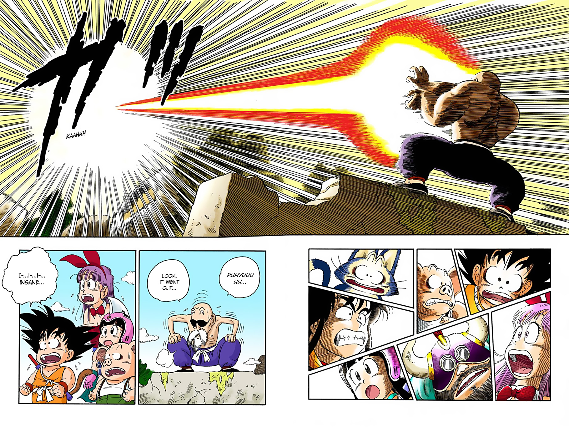 Dragon Ball - Full Color Edition - Vol.2 Chapter 14: Kame Sen'nin's Kamehameha!!