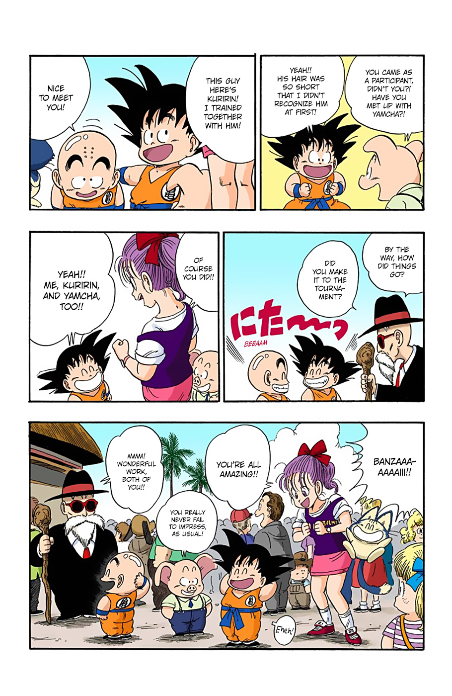 Dragon Ball - Full Color Edition - Vol.3 Chapter 35: The Match-Ups Decided!!