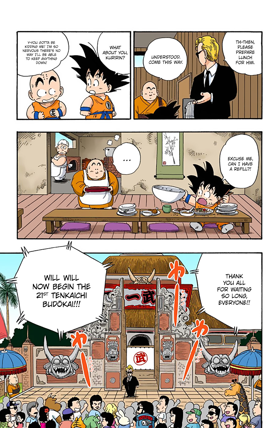 Dragon Ball - Full Color Edition - Vol.3 Chapter 35: The Match-Ups Decided!!