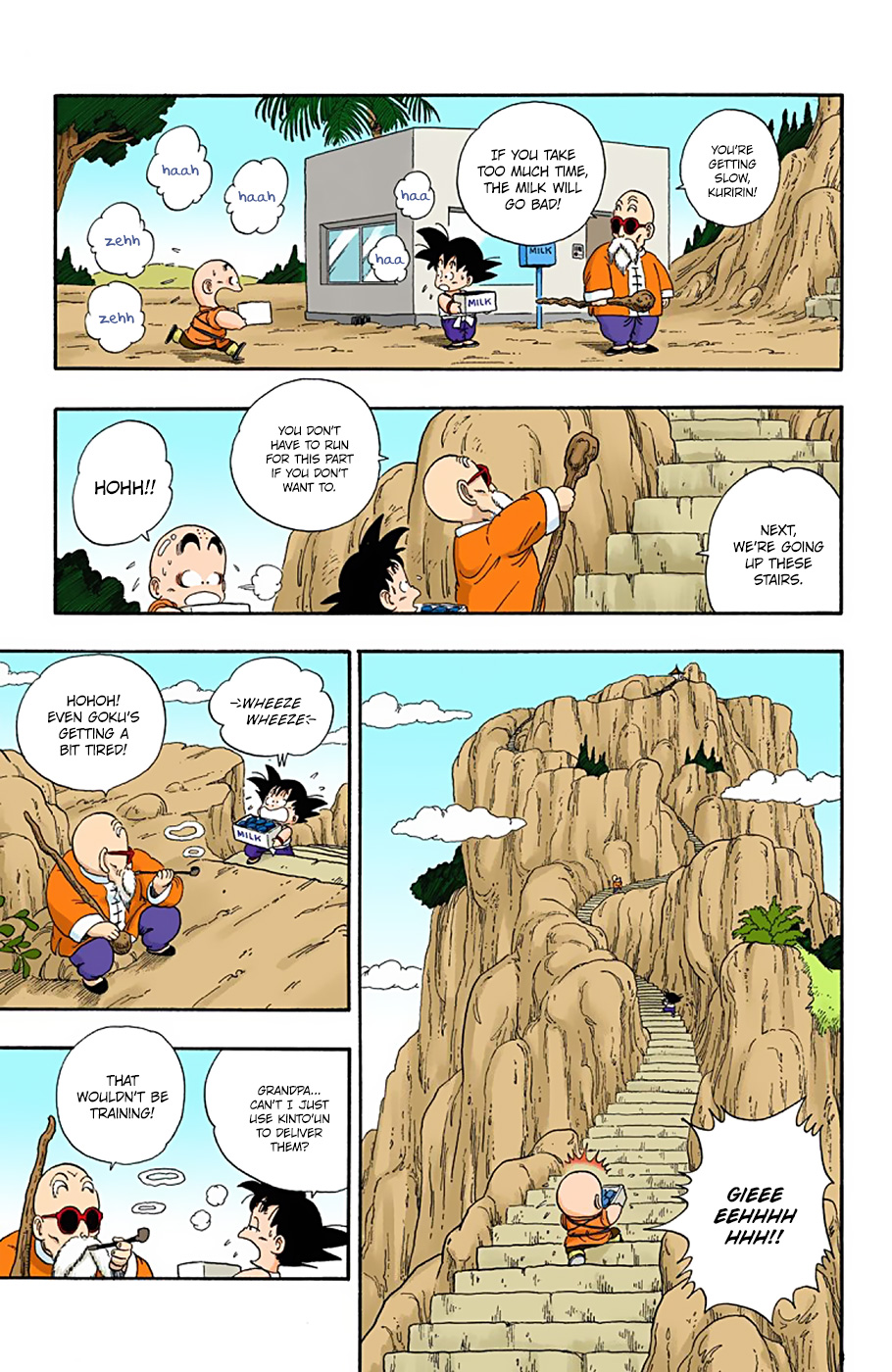 Dragon Ball - Full Color Edition - Vol.3 Chapter 30: Milk Delivery