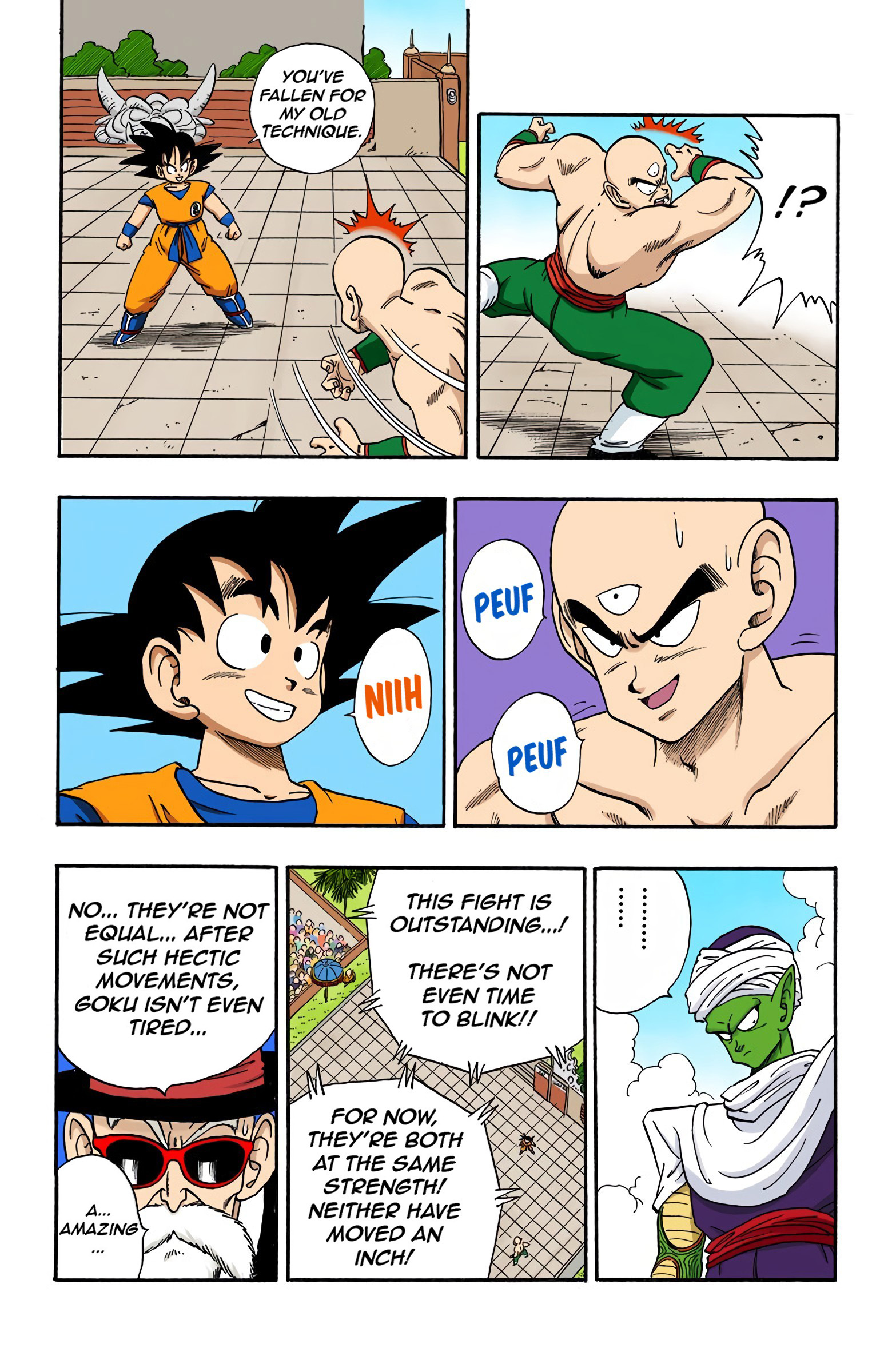 Dragon Ball - Full Color Edition - Vol.15 Chapter 176: Goku Vs. Tenshinhan