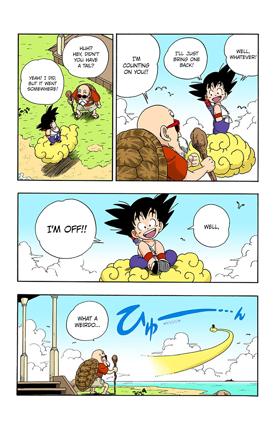 Dragon Ball - Full Color Edition - Vol.2 Chapter 24: Kame Sen'nin's Training Fee