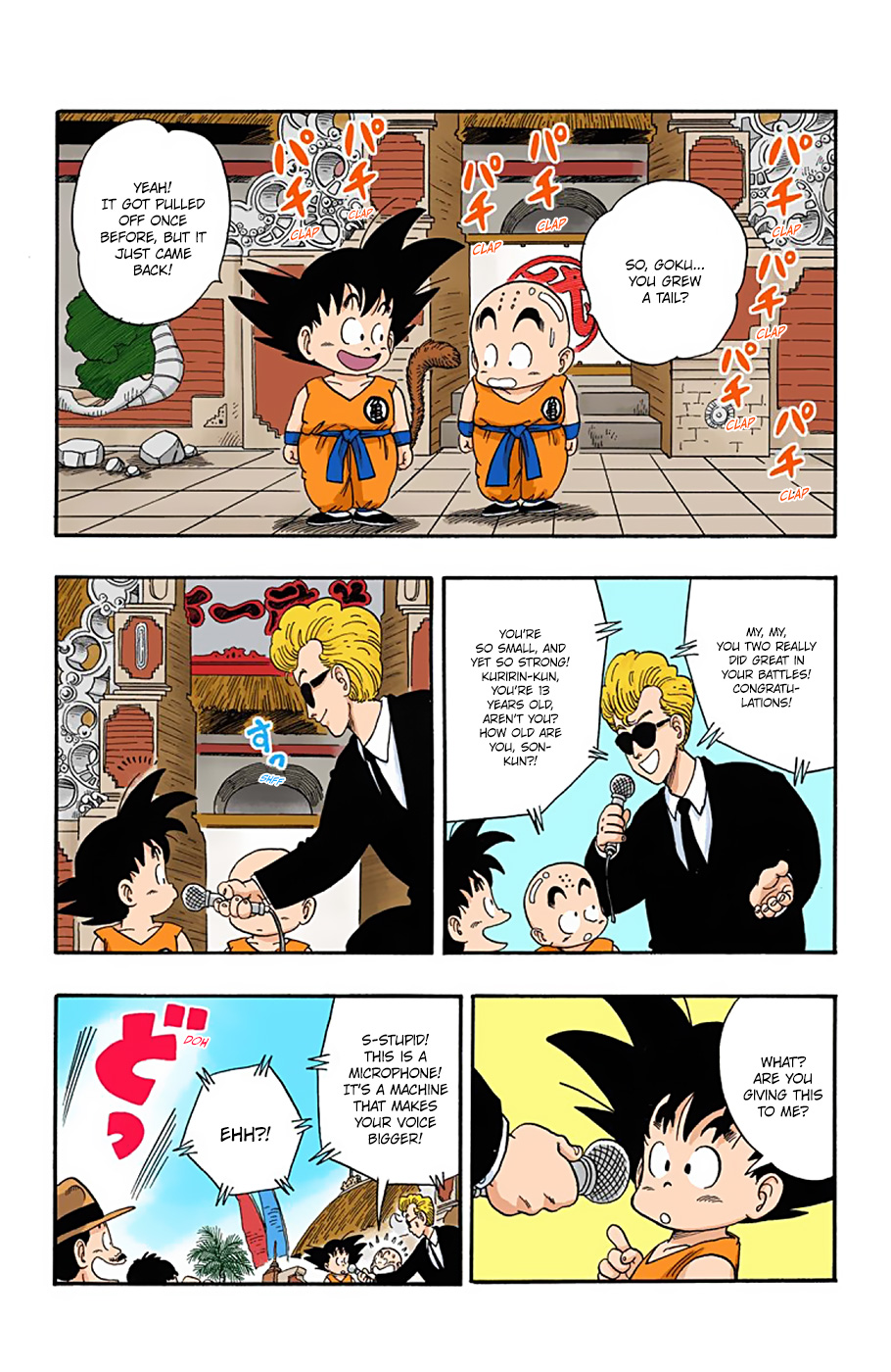 Dragon Ball - Full Color Edition - Vol.4 Chapter 41: Kuririn Vs. Jackie Chun