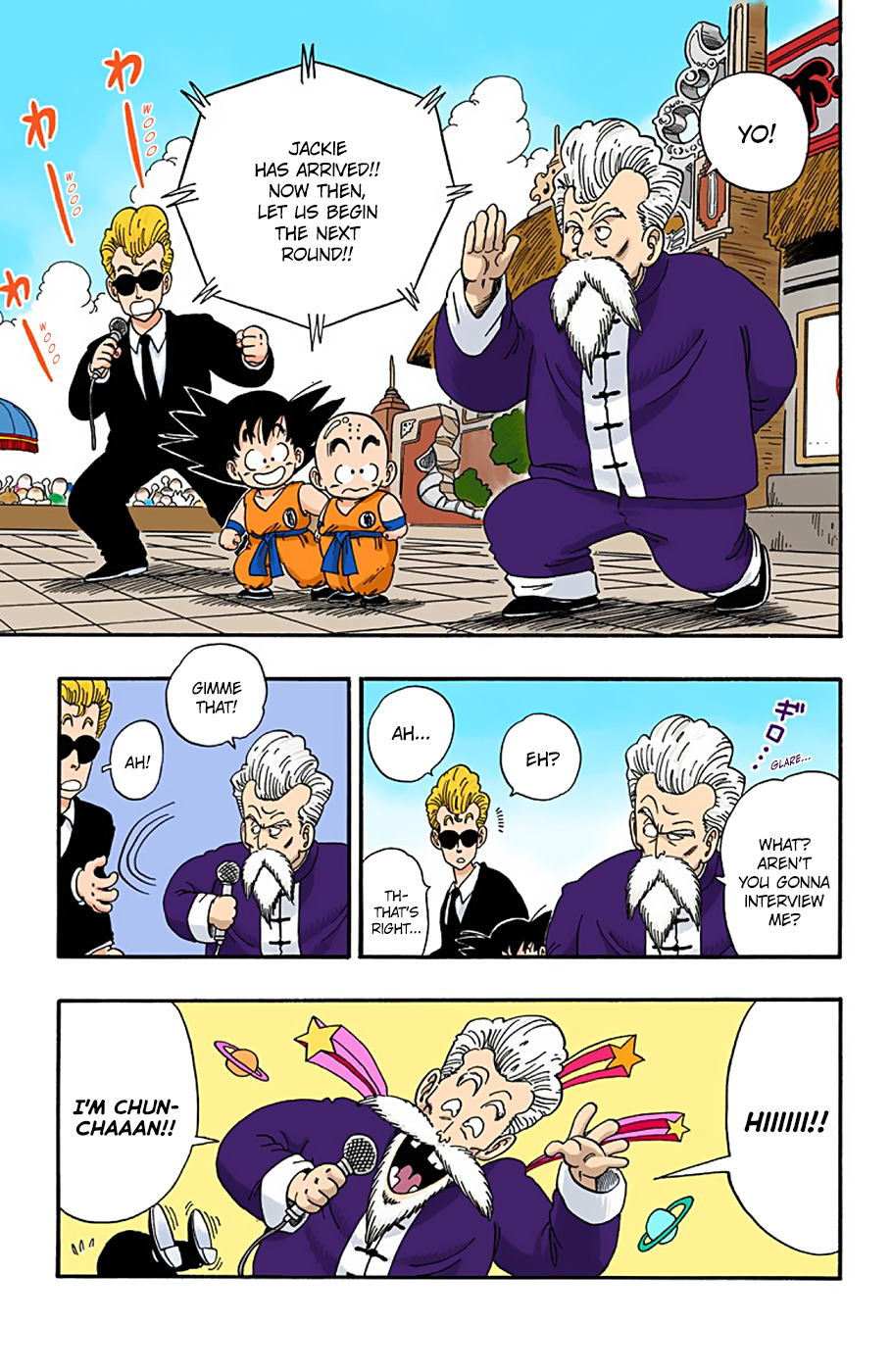 Dragon Ball - Full Color Edition - Vol.4 Chapter 41: Kuririn Vs. Jackie Chun