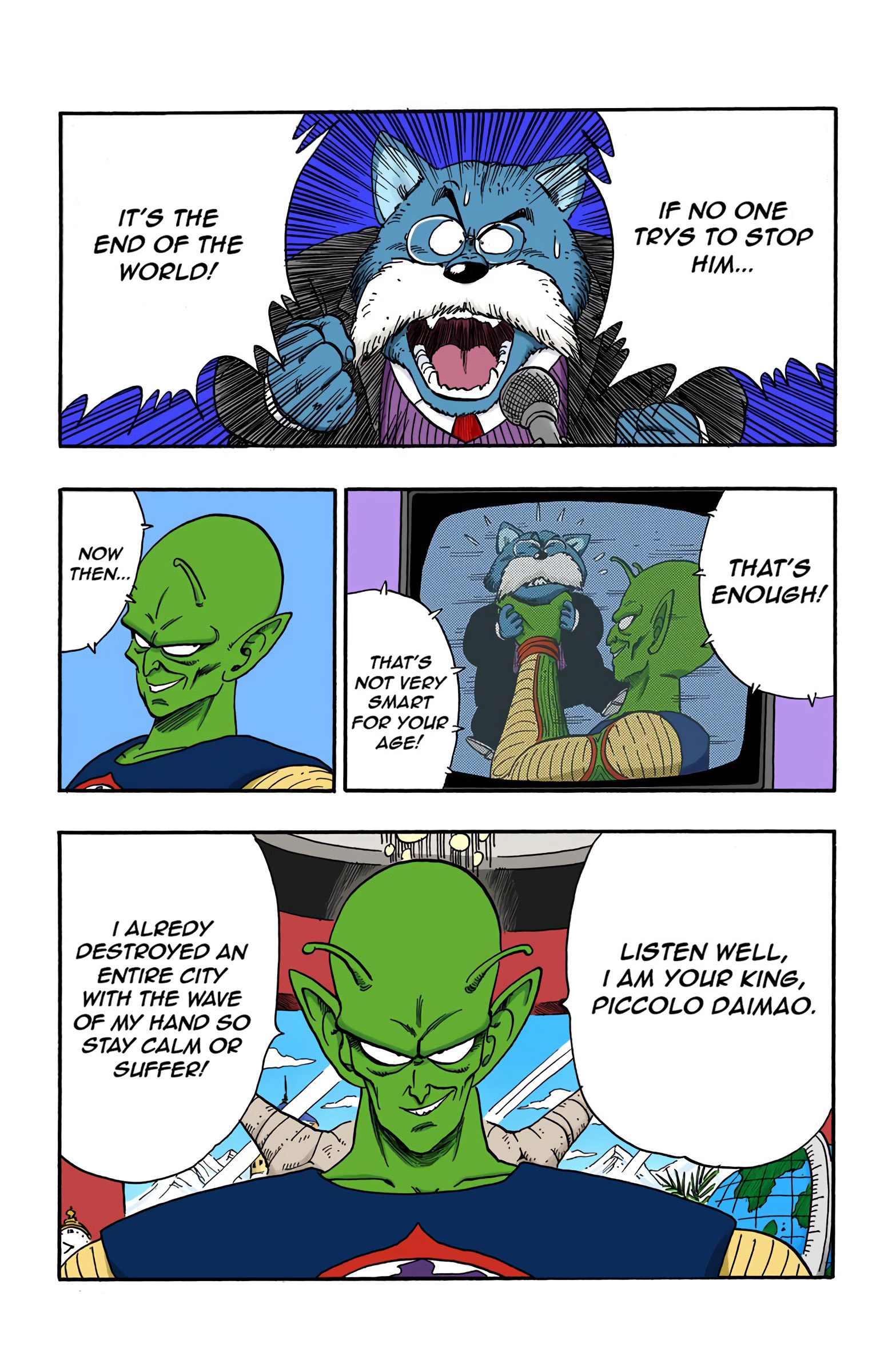 Dragon Ball - Full Color Edition - Vol.13 Chapter 152: Piccolo's World