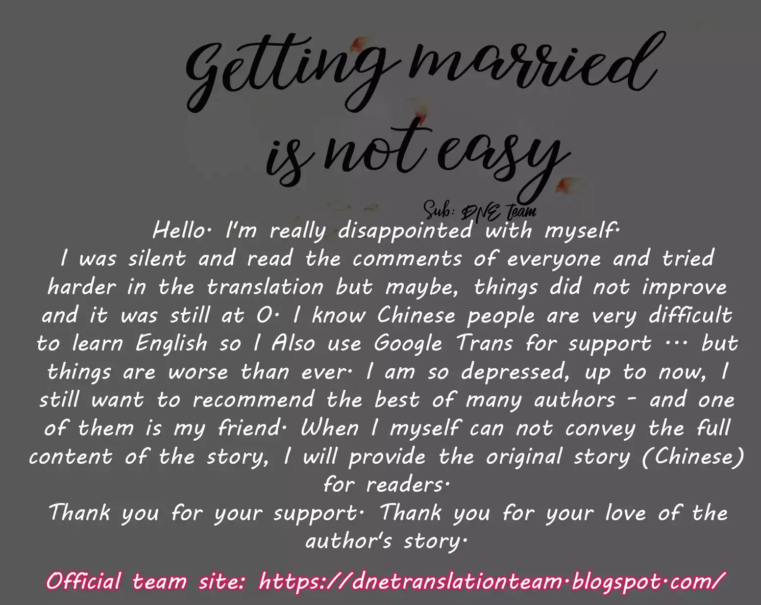 Getting Married Is Not Easy - Chapter 6: Eligible !!