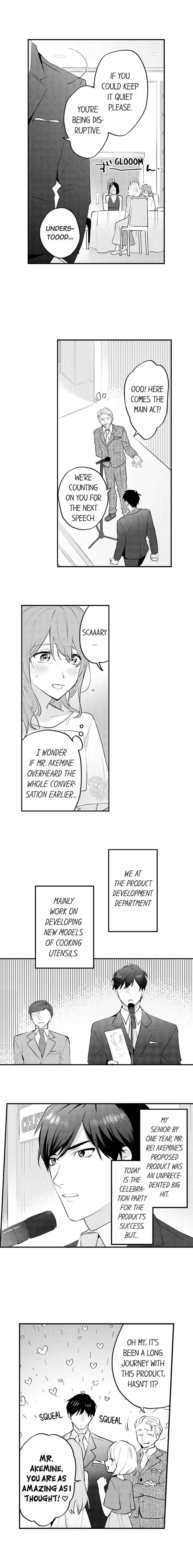 Fuiuchi Kiss, Nochi, Otoko No Kao. - Katabutsu Elite Wa, Kemono Na Kiba Wo Kakushiteru - Chapter 1